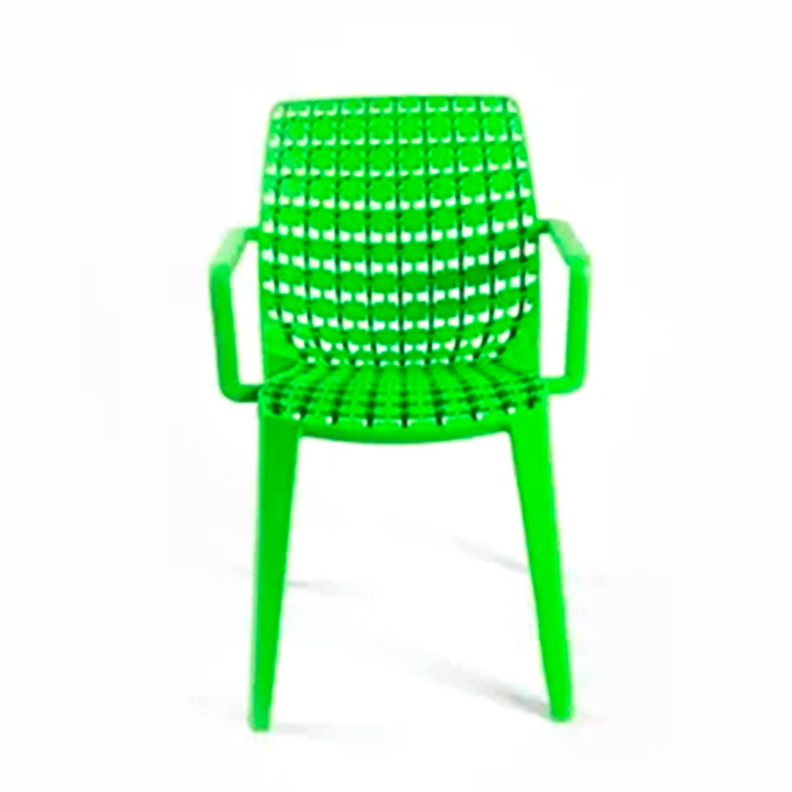 Silla Para Restaurante Con Brazos En Polipropileno