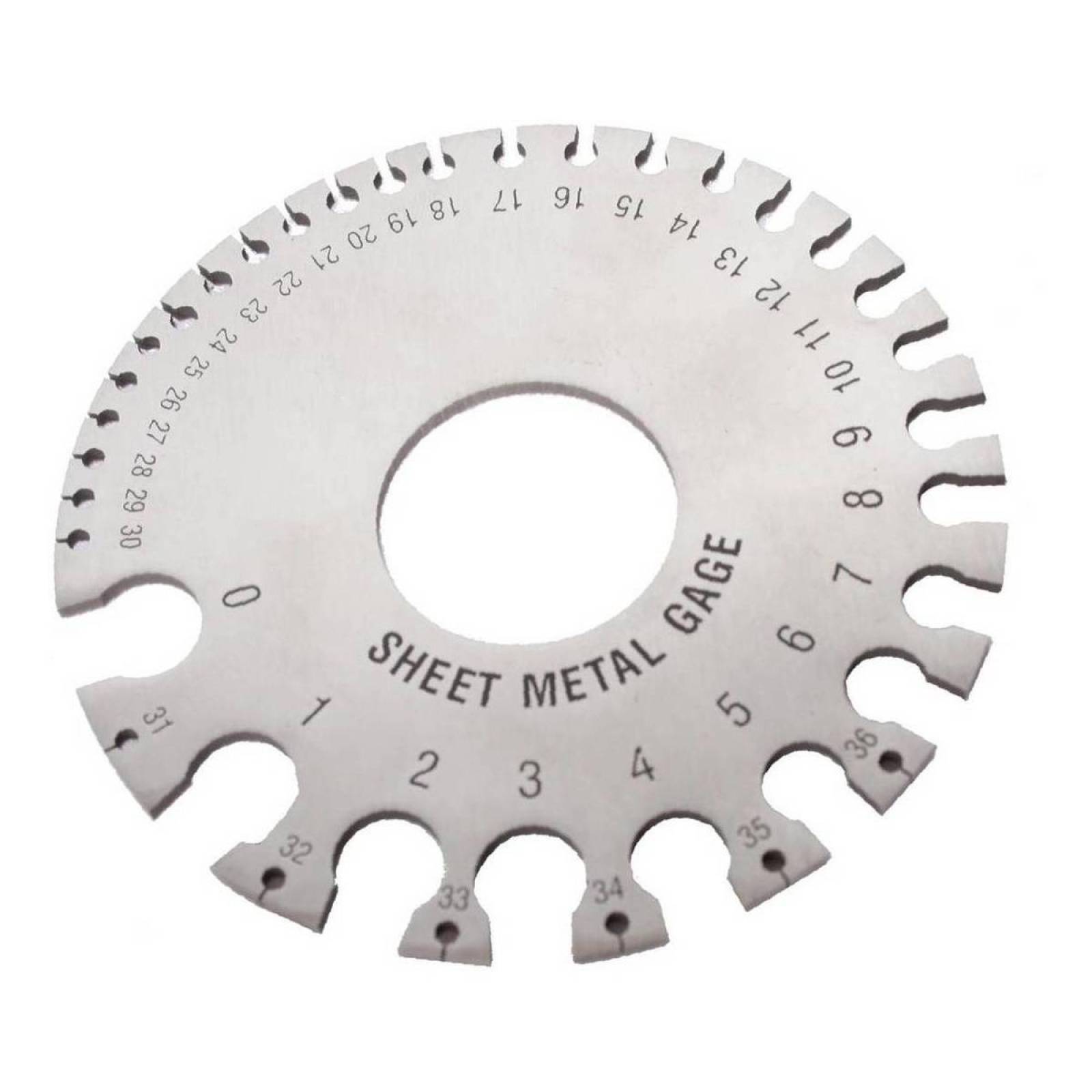 Gage Para Lamina Y Alambre Para Aceros 0-36 (0.325 "-0.005") DASQUA
