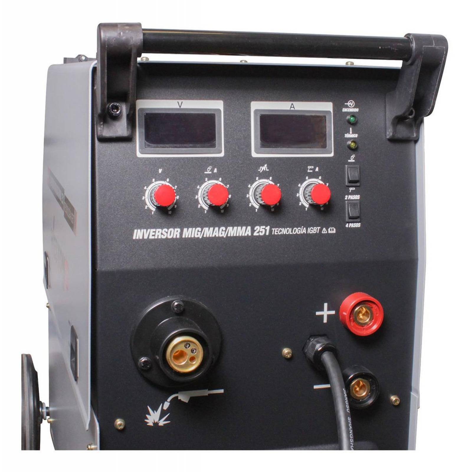 Inversor Mig/Mag/Mma/Tig 251 Amp 220V 1 Fase P/15Kg Plus Weston PLUS 