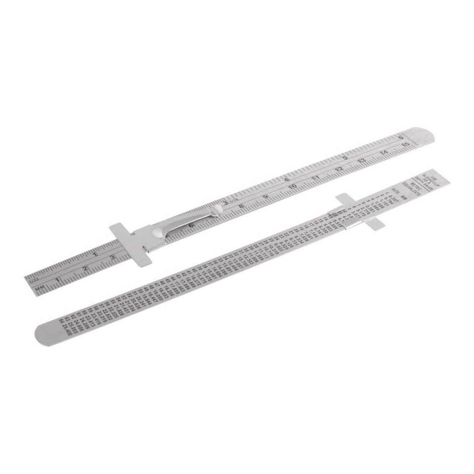 Regla Para Mecanico 6" Con Clip Weston Tools 
