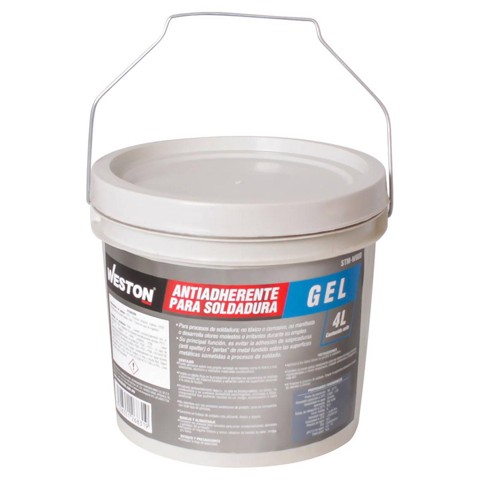 Anti Spatter En Gel 4 Litros Weston Tools 