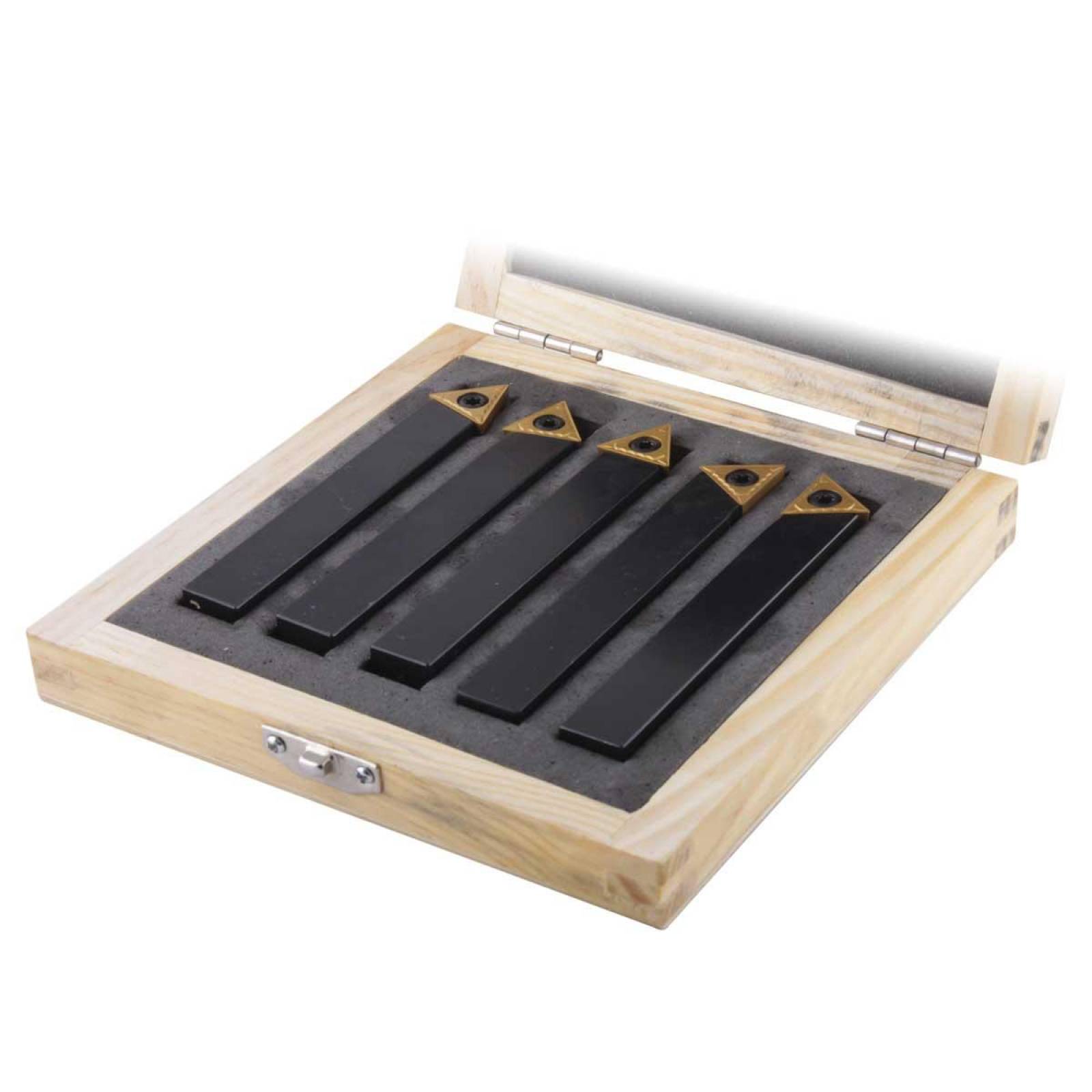 Juego   De Porta Insertos 1/2"  Tipo Buril Calzado 5 Pzas Weston Tools 