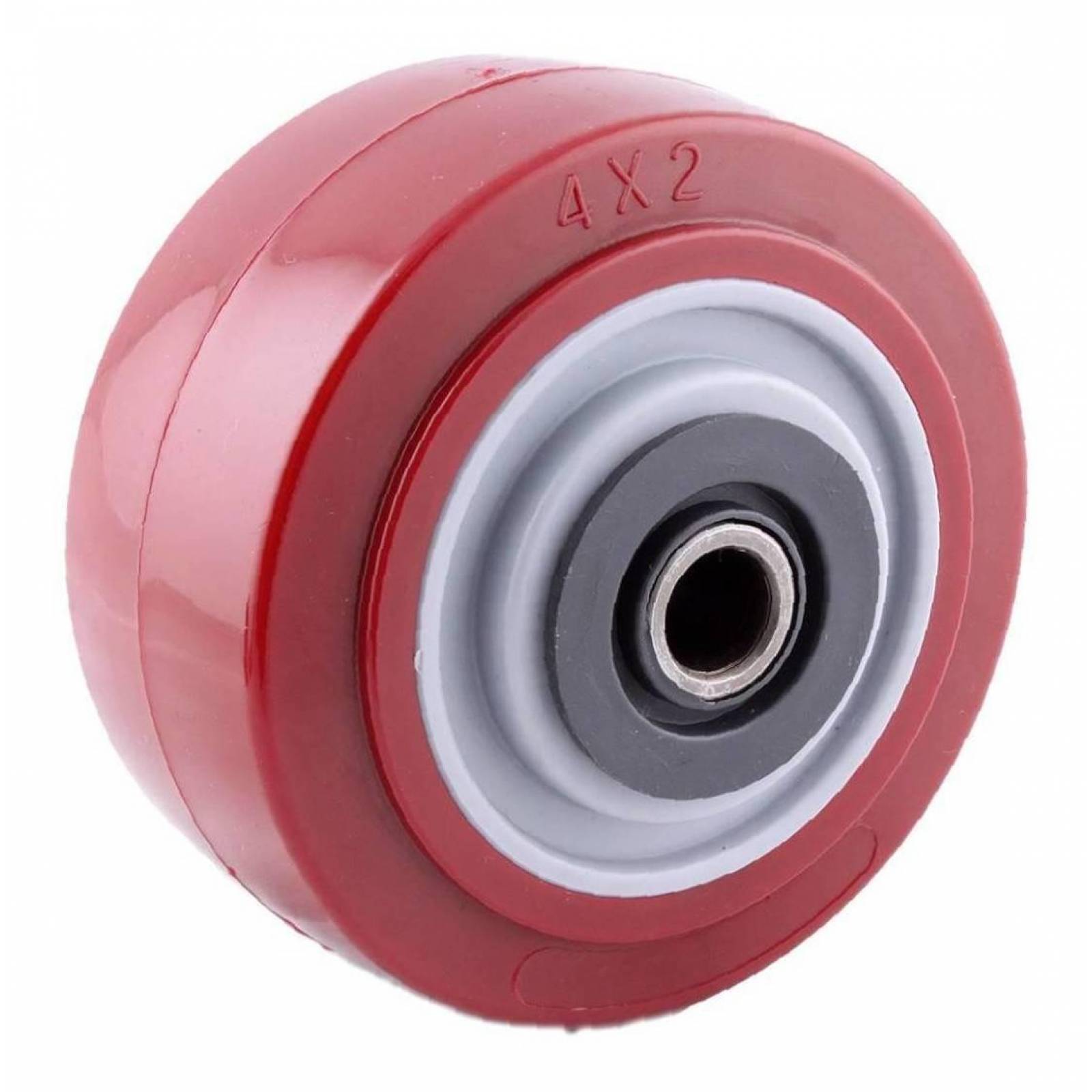 Rueda Marron Pu 6X2" C/Balero Y 2 Cubiertas Plasticas Weston Tools