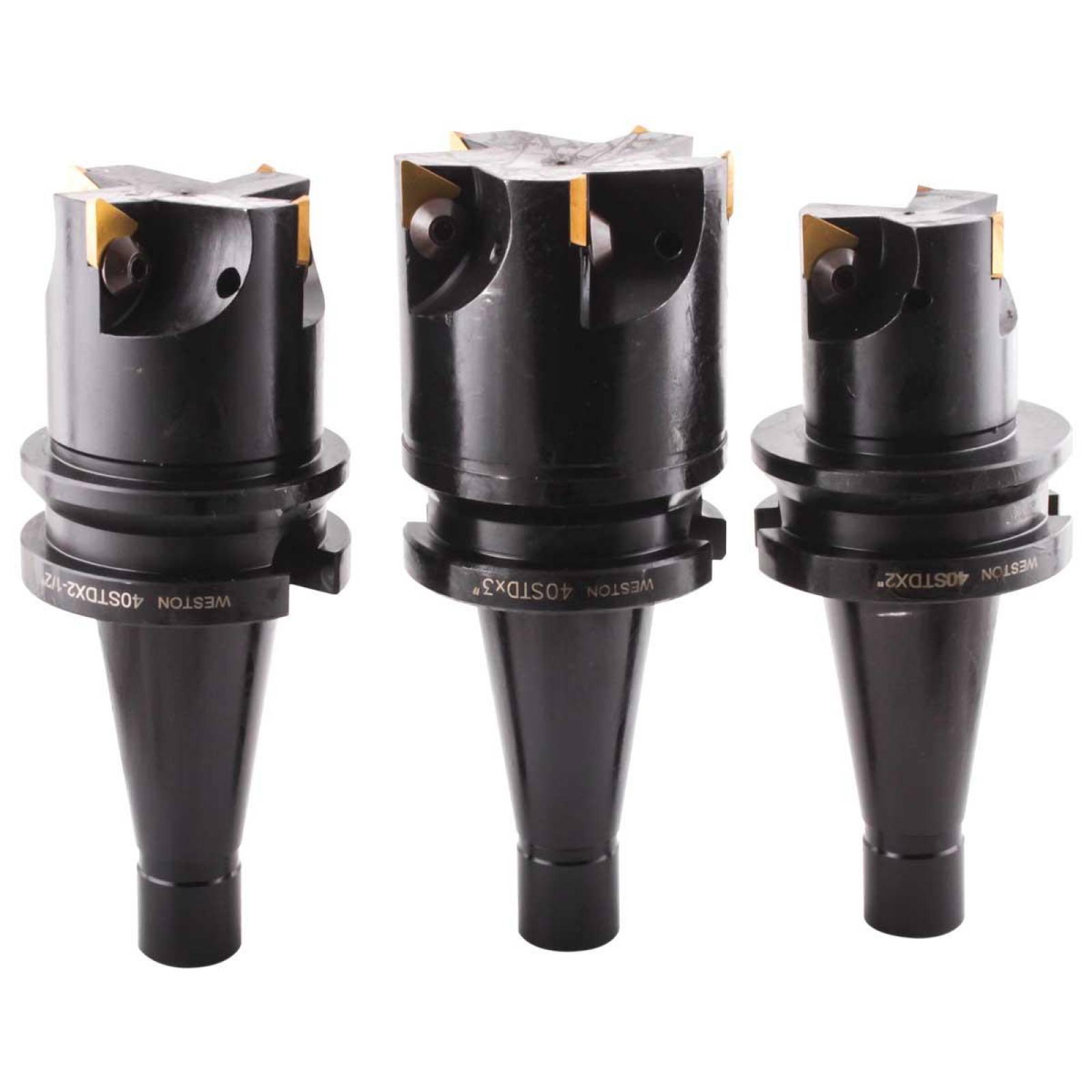 Juego .40 Std Weldon Cabeza 2, 2-1/2, 3" Weston Tools