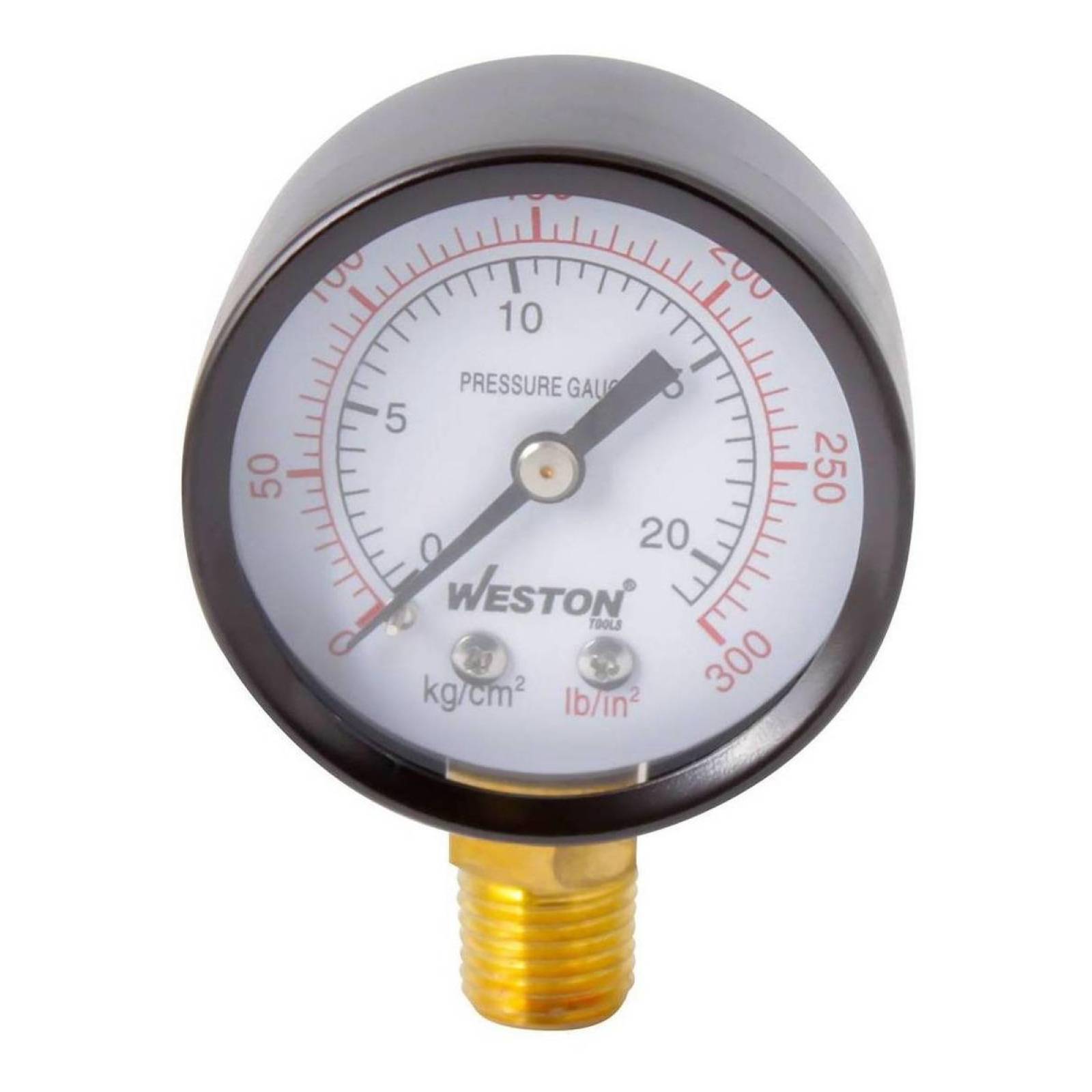Manometro 2" 1/4" Npt 200 Lb/14 Kg Weston Tools 
