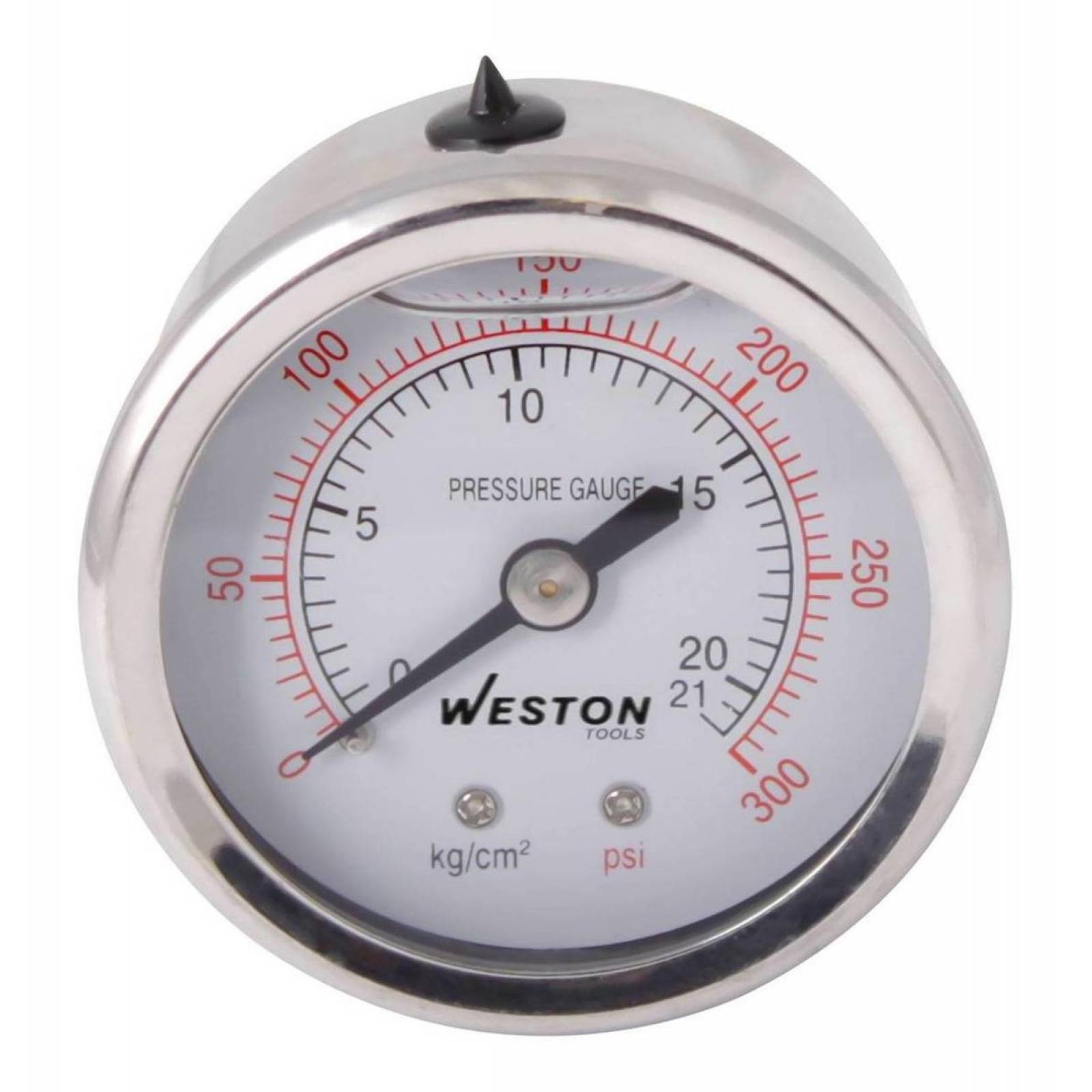 Manometro Glicerina 2" 1/4"Npt 21Kg/300Lbs Post. Weston Tools 