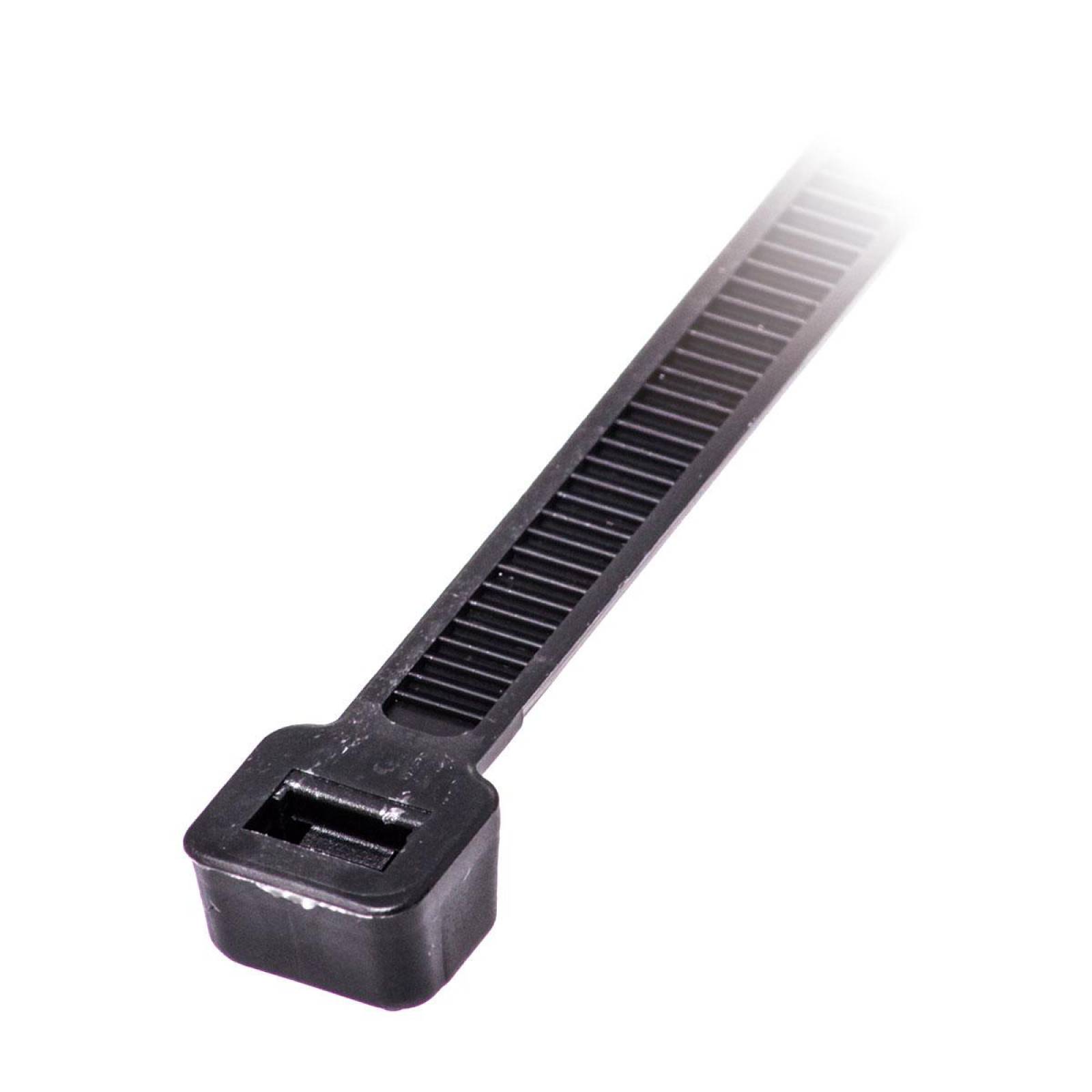 Cincho Plastico Negro 3.6 X 200Mm 100Pzs Weston Tools