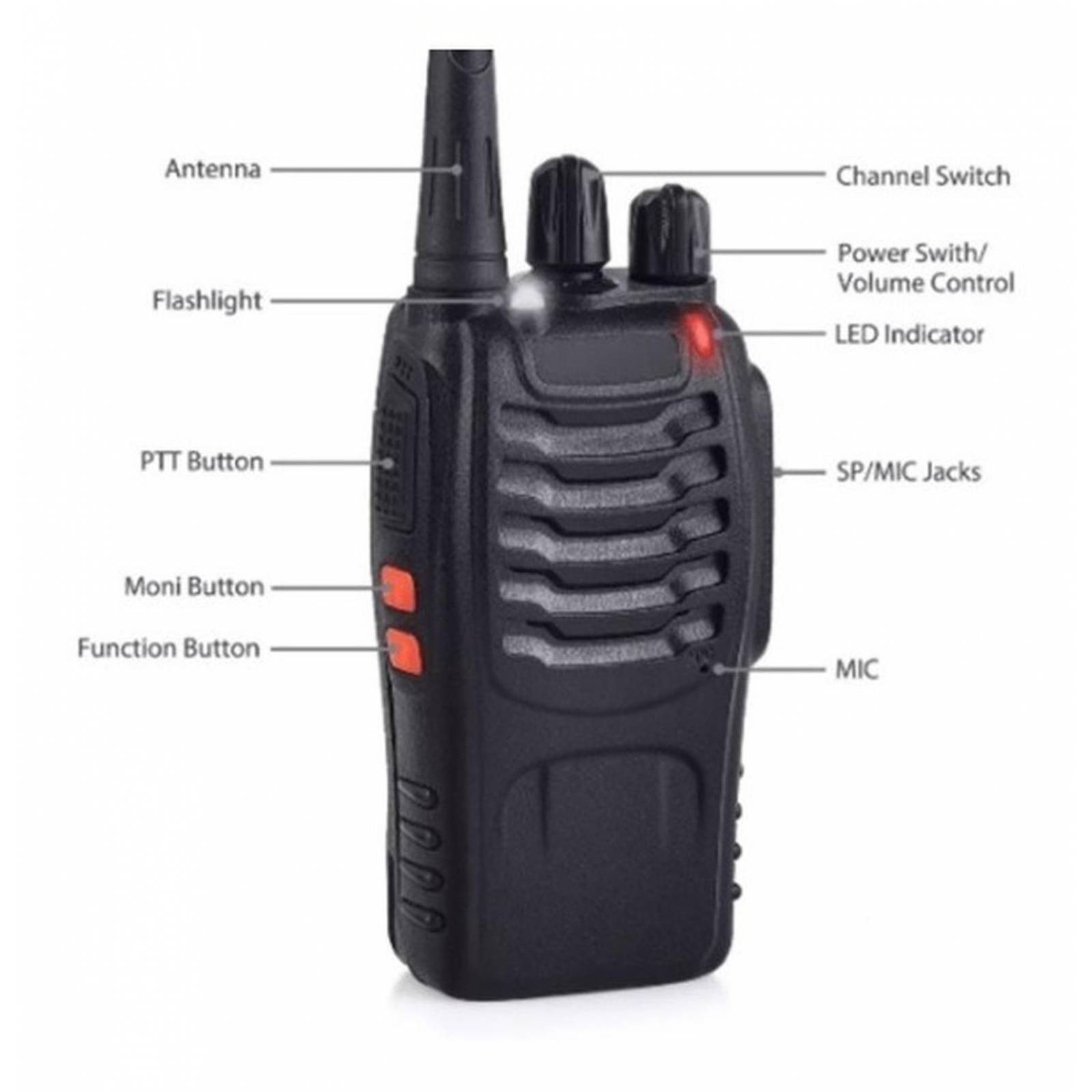 4 Kit Radios Walkie Talkie 