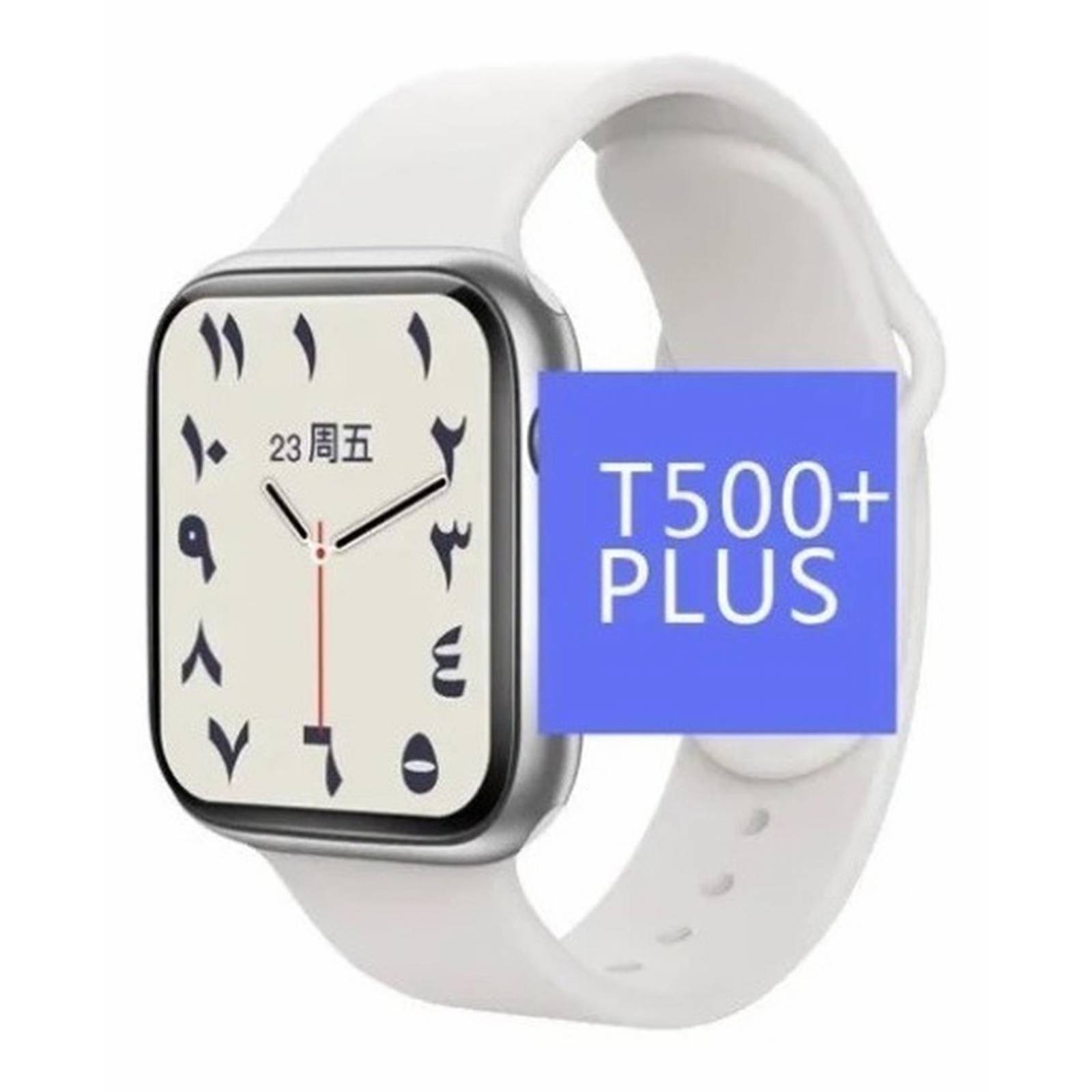 Smartwatch T500 Plus Pro Series Reloj Inteligente 2021 Blanco