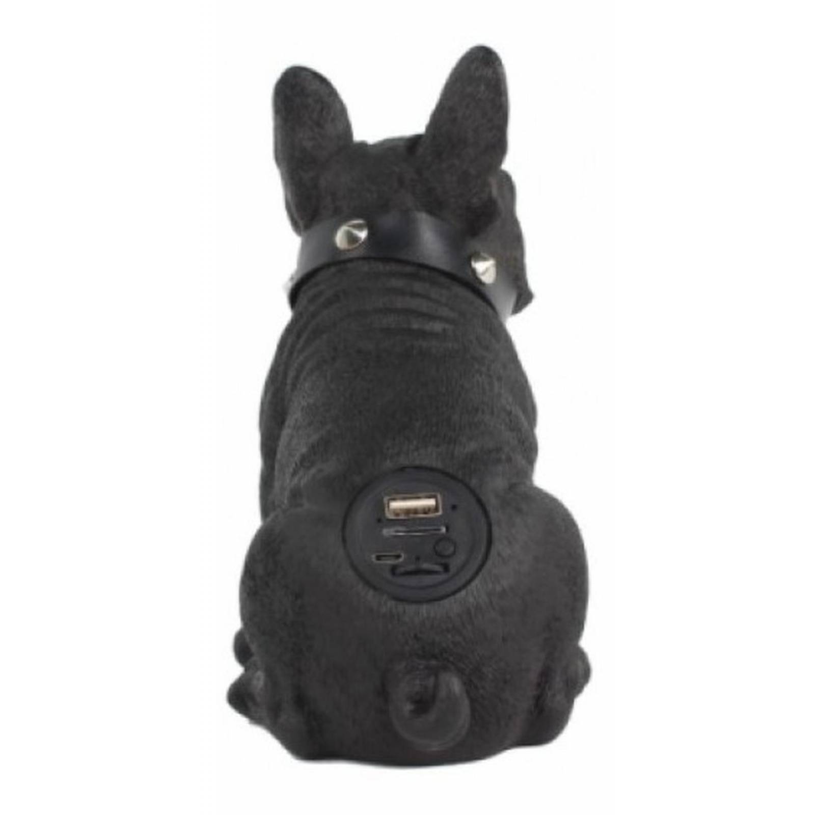 Bocina Bluetooth Portatil Perro Bulldog