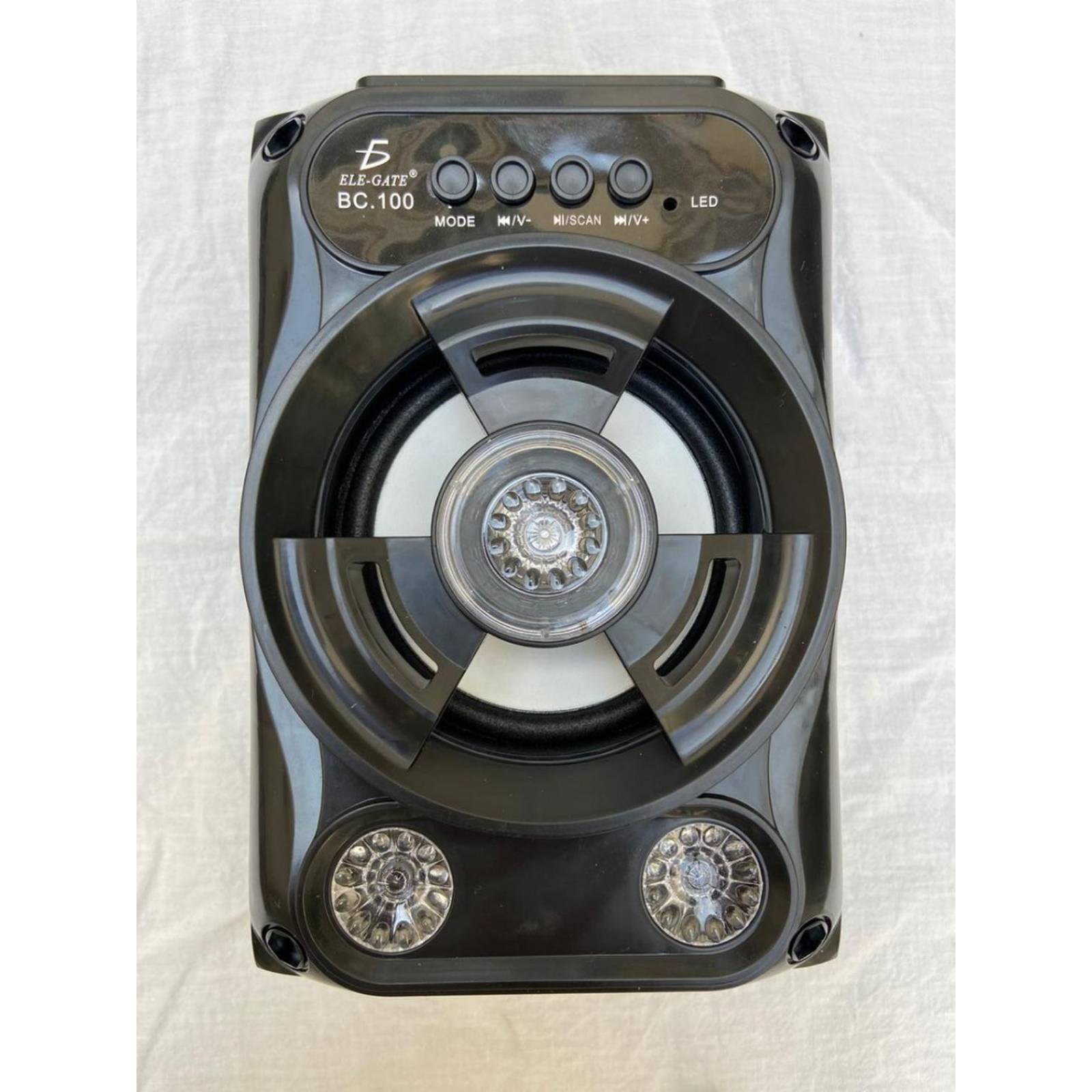 Bocina Portatil Bluetooth Recargable Negro 8