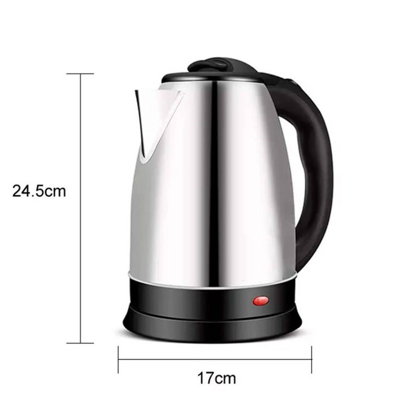 Jarra Hervidora Tetera Cafetera Electrica 2L Acero Inoxidable 
