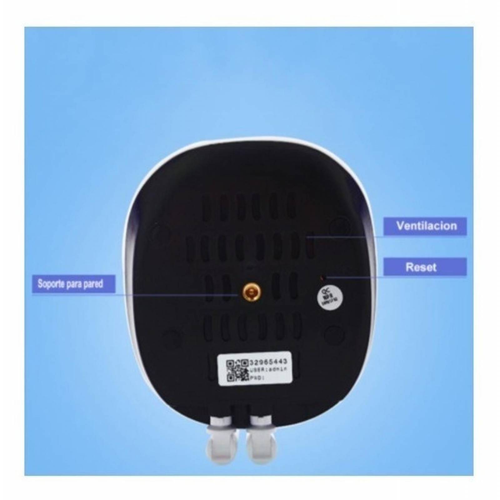 Cámara Seguridad 360 - Ip Wifi Hd 1080p Sensor Movimiento 