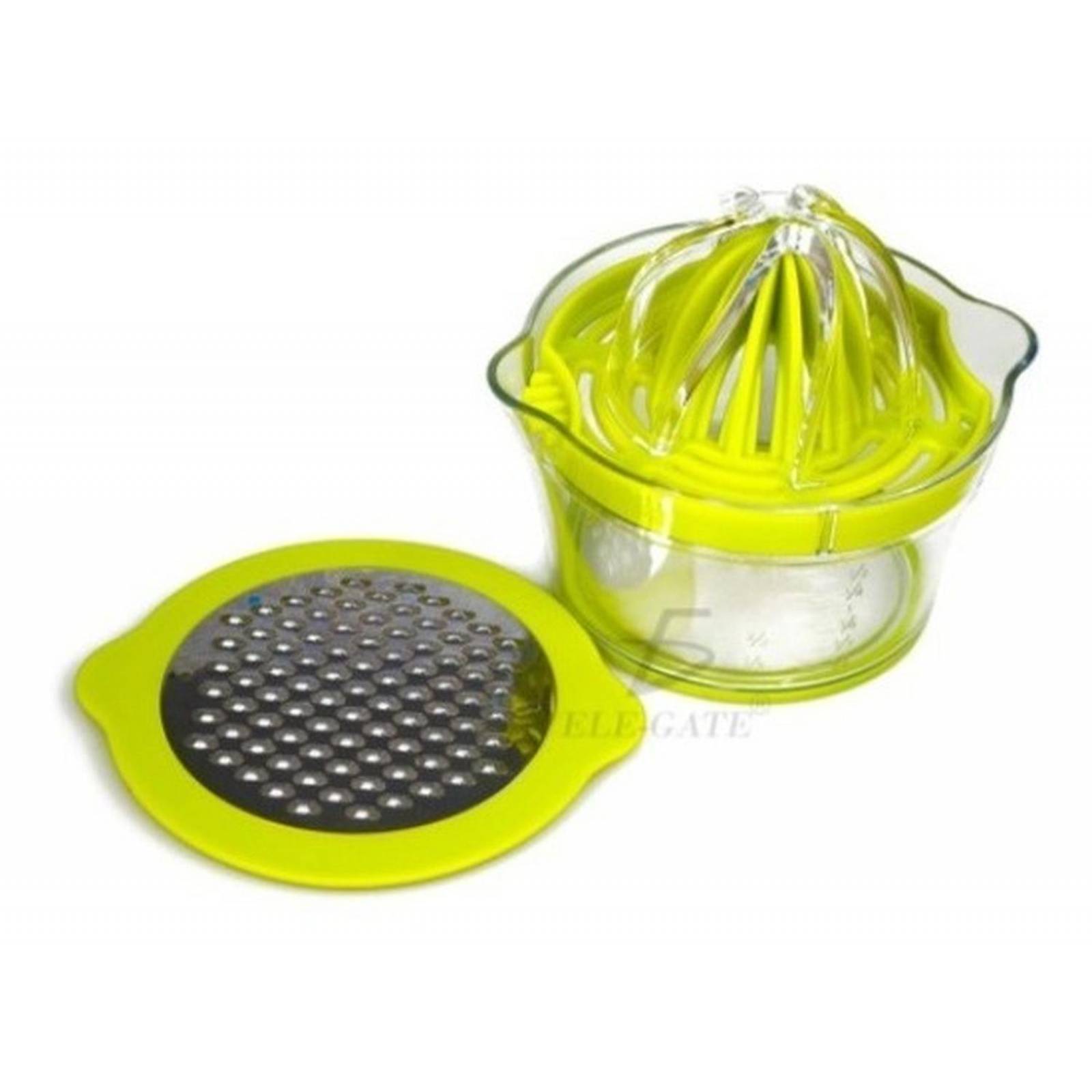Exprimidor Jugo Manual Multifuncional Separador Rallador 