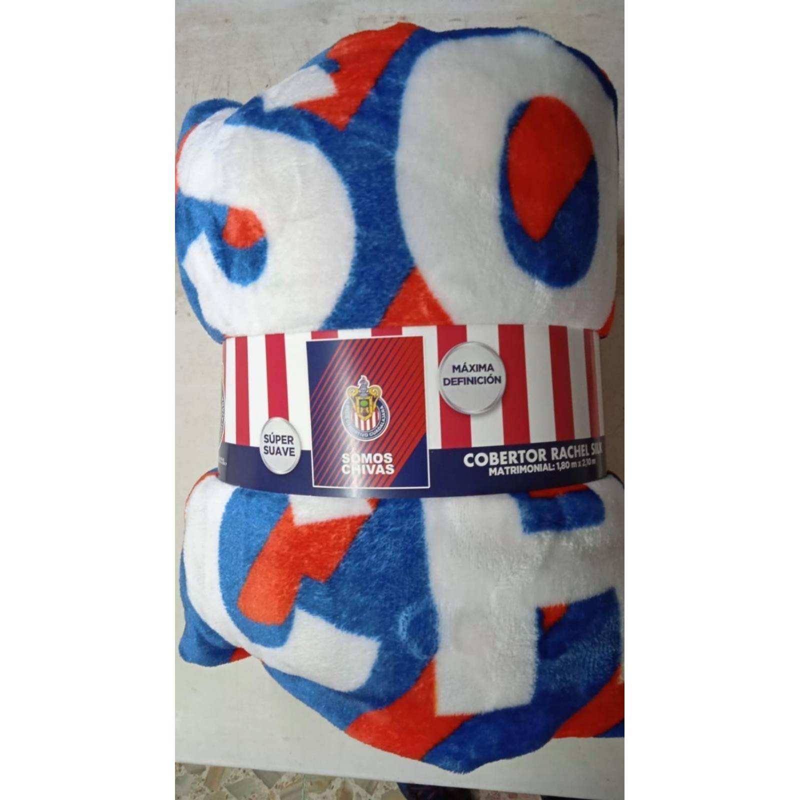 Frazada Cobertor Ligero Mat Chivas Guadalajara 