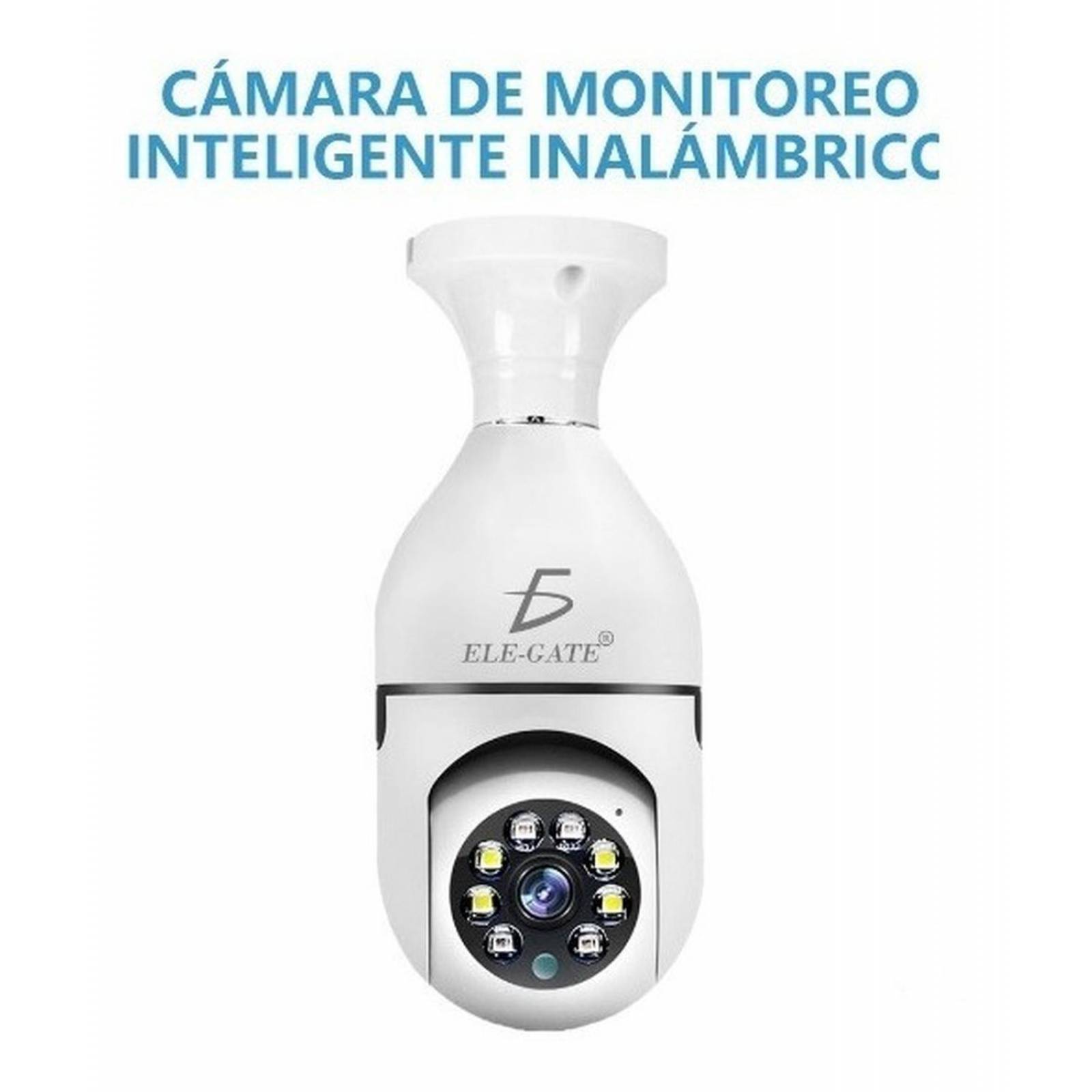 Camara Wifi 360 Motorizada Hd Tipo Foco 