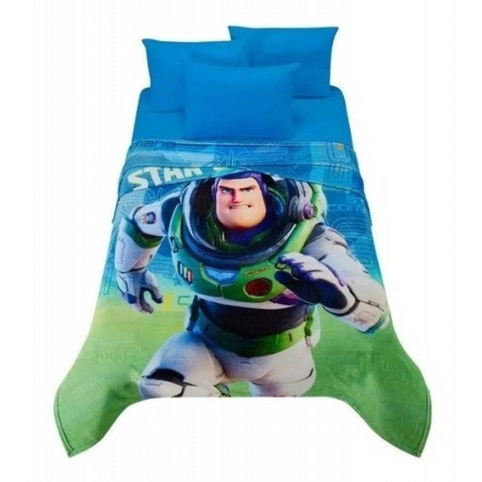 Cobertor Frazada De Buzz Lightyear Matrimonial .