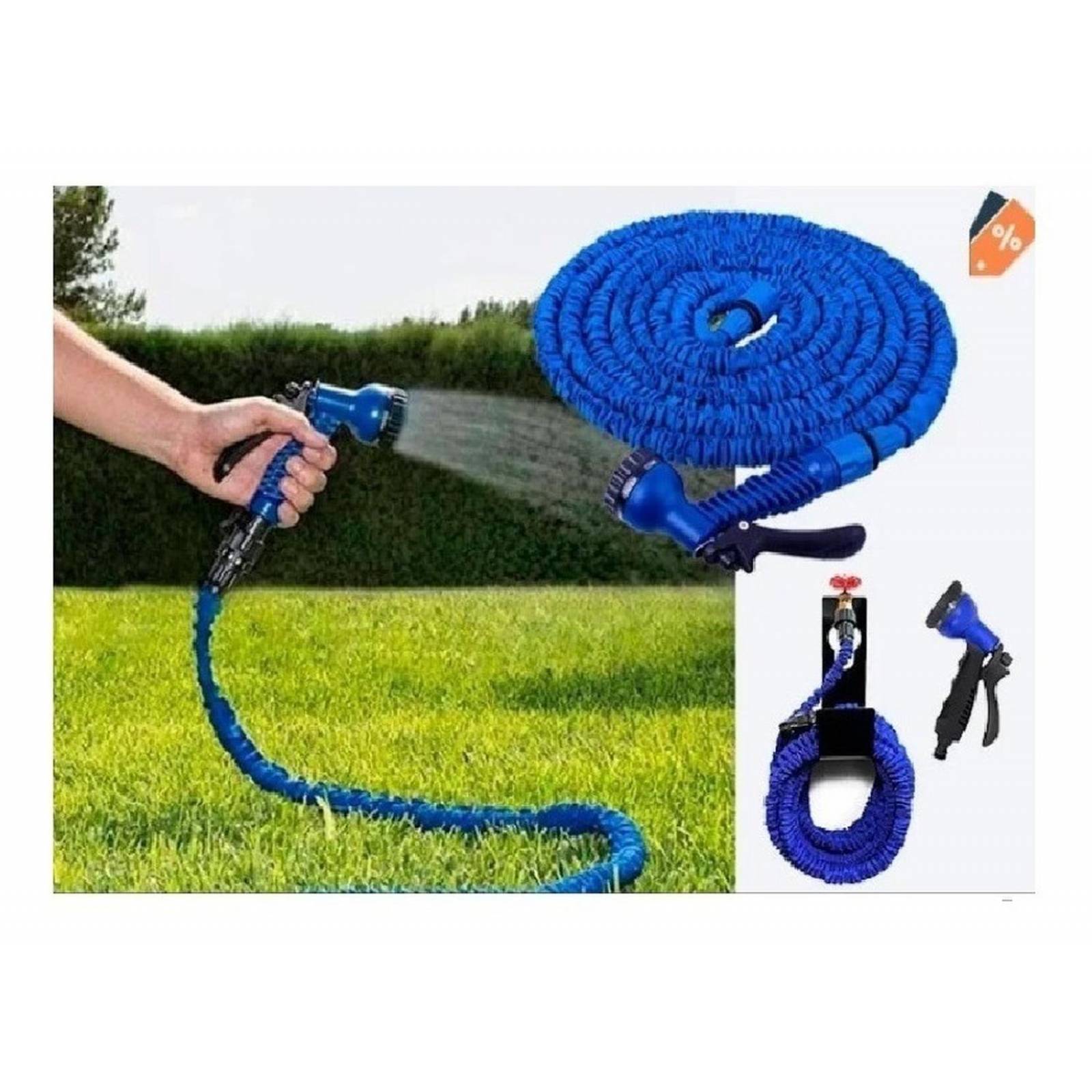 Manguera Expandible Retractil Magic Hose 50ft 15m C Pistola