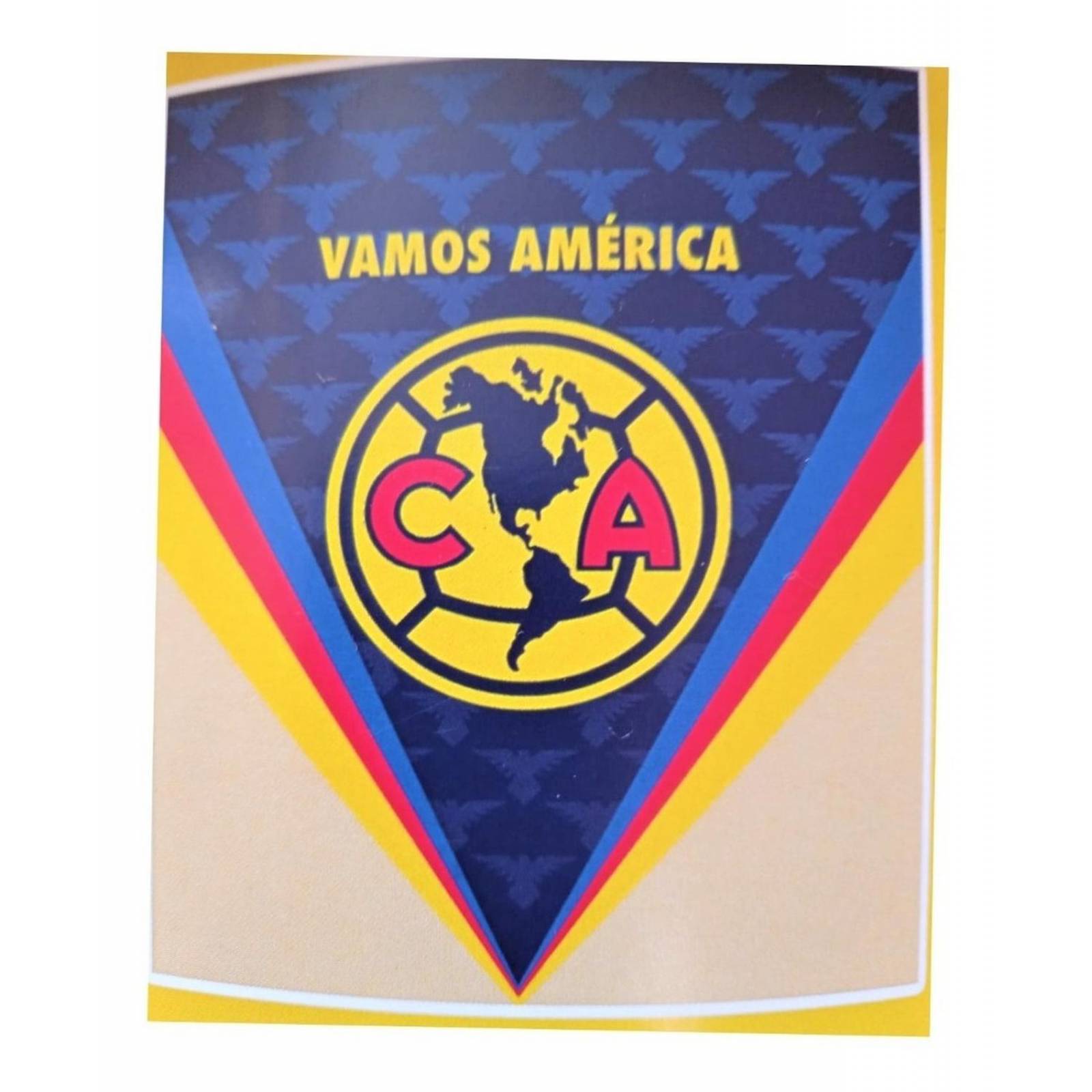 Cobertor Matrimonial Frazada Ligera Vamos América 1.8x2.1m