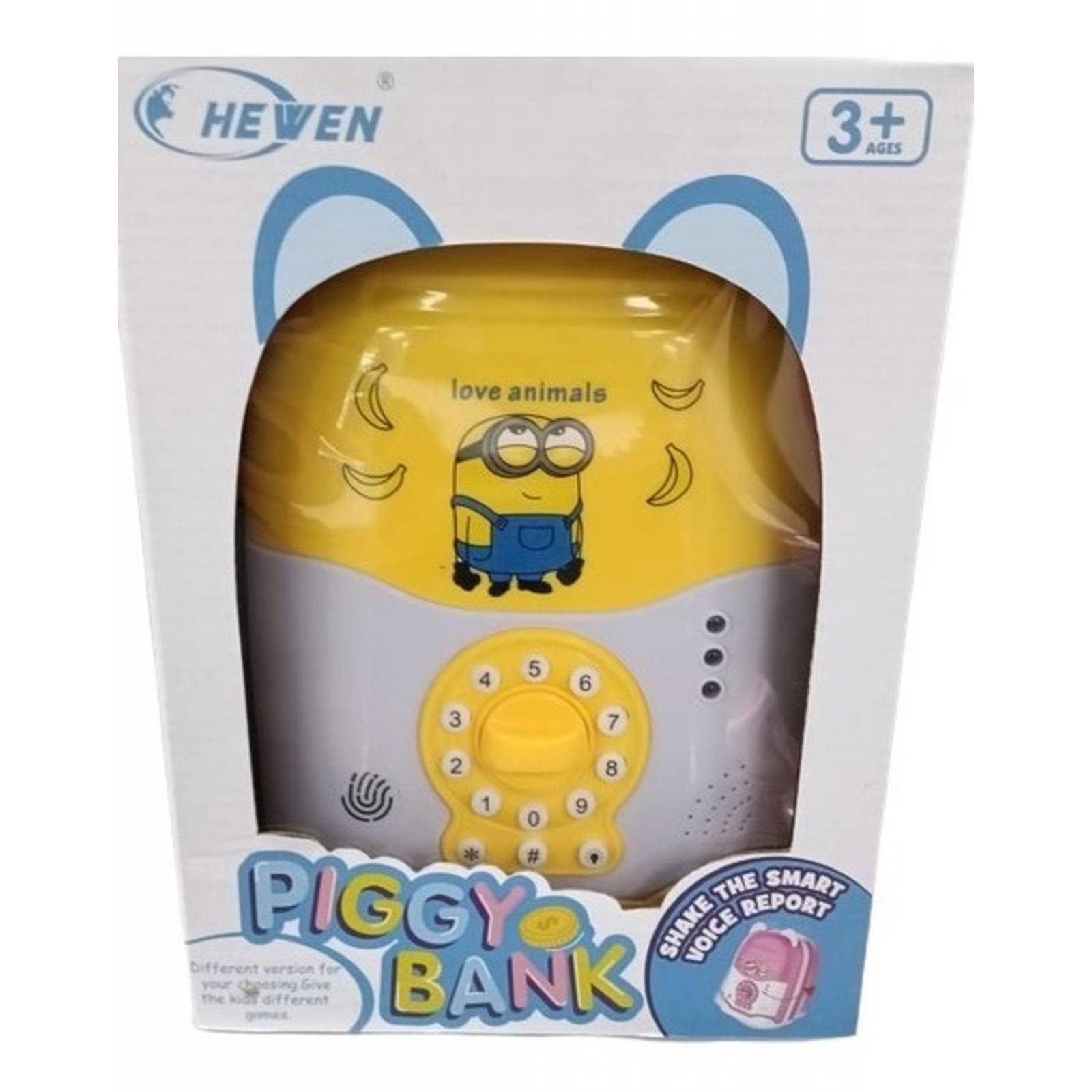 Alcancía Electrónica Caja Fuerte Billetes Y Monedas Niños .