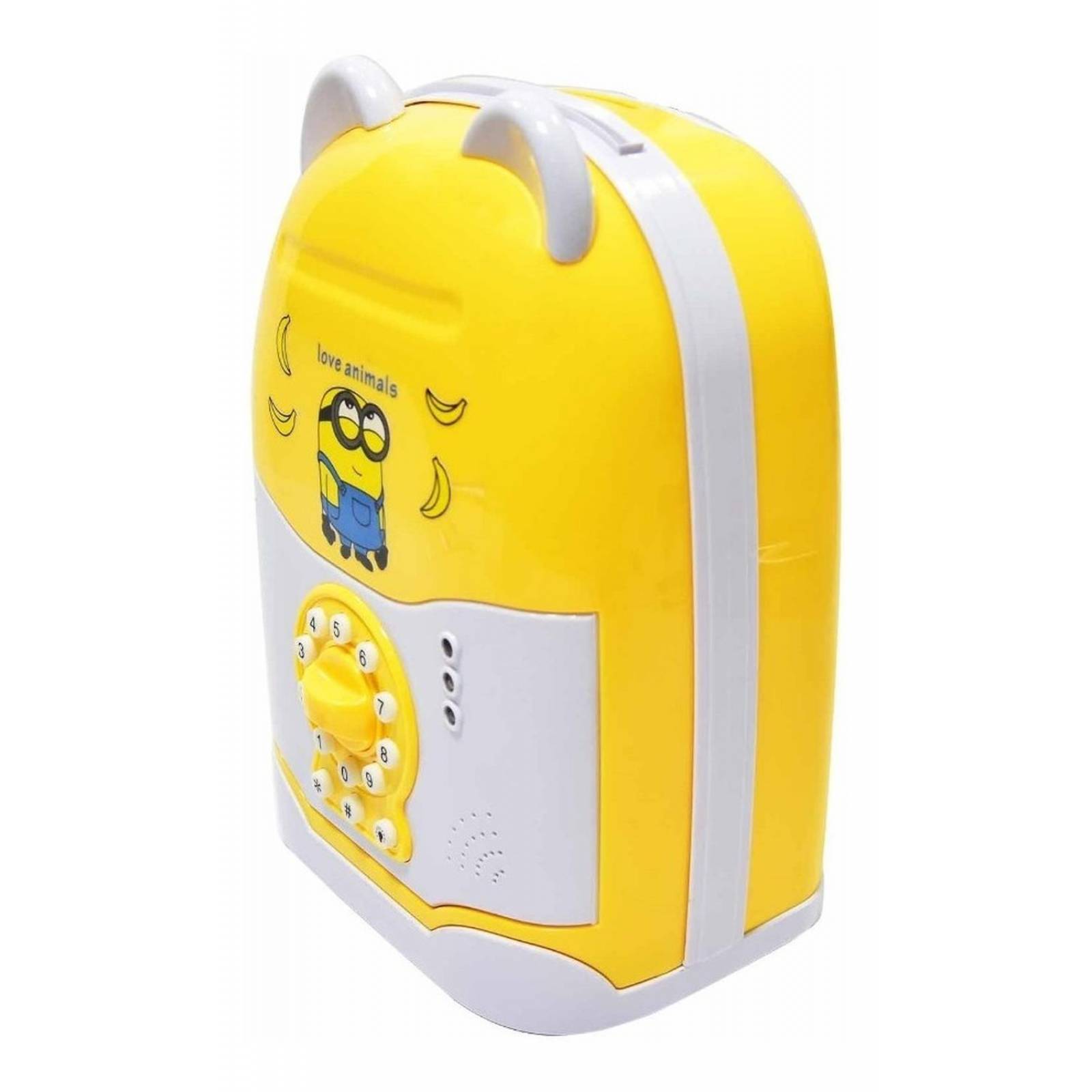 Alcancía Electrónica Caja Fuerte Billetes Y Monedas Niños .