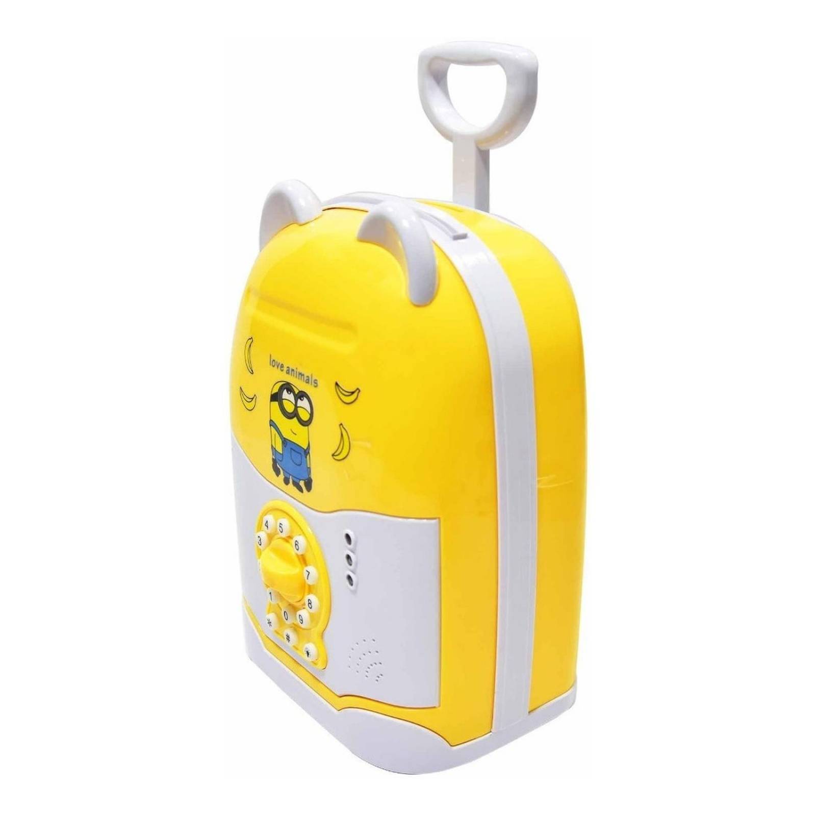 Alcancía Electrónica Caja Fuerte Billetes Y Monedas Niños .