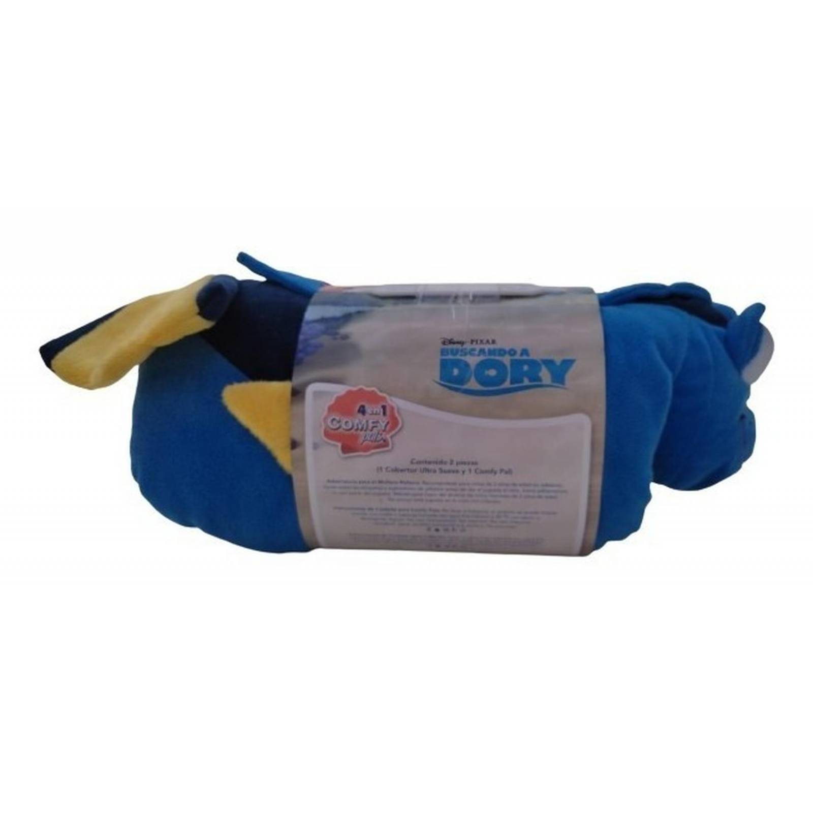 Cobija, Almohada, Peluche Y Mochila 4 En 1 Comfy Dori 