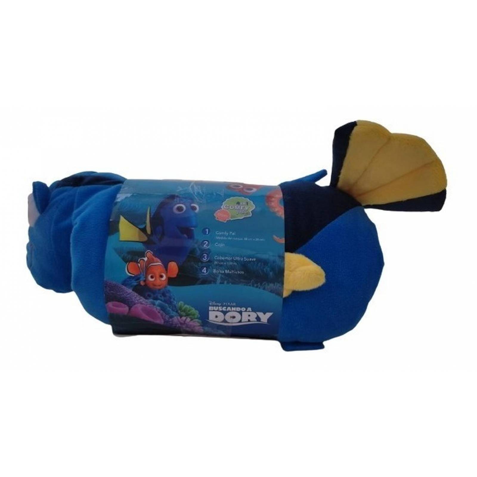 Cobija, Almohada, Peluche Y Mochila 4 En 1 Comfy Dori 