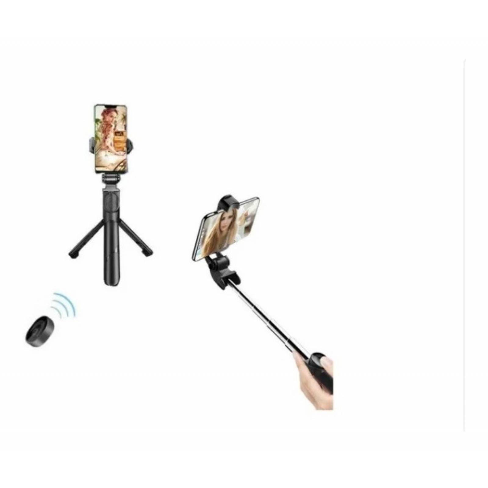 Bluetooth Selfie Stick Para Ios / Android Con Trípode 