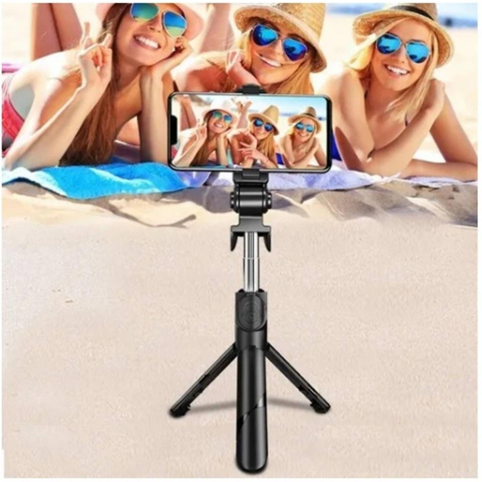 Bluetooth Selfie Stick Para Ios / Android Con Trípode 