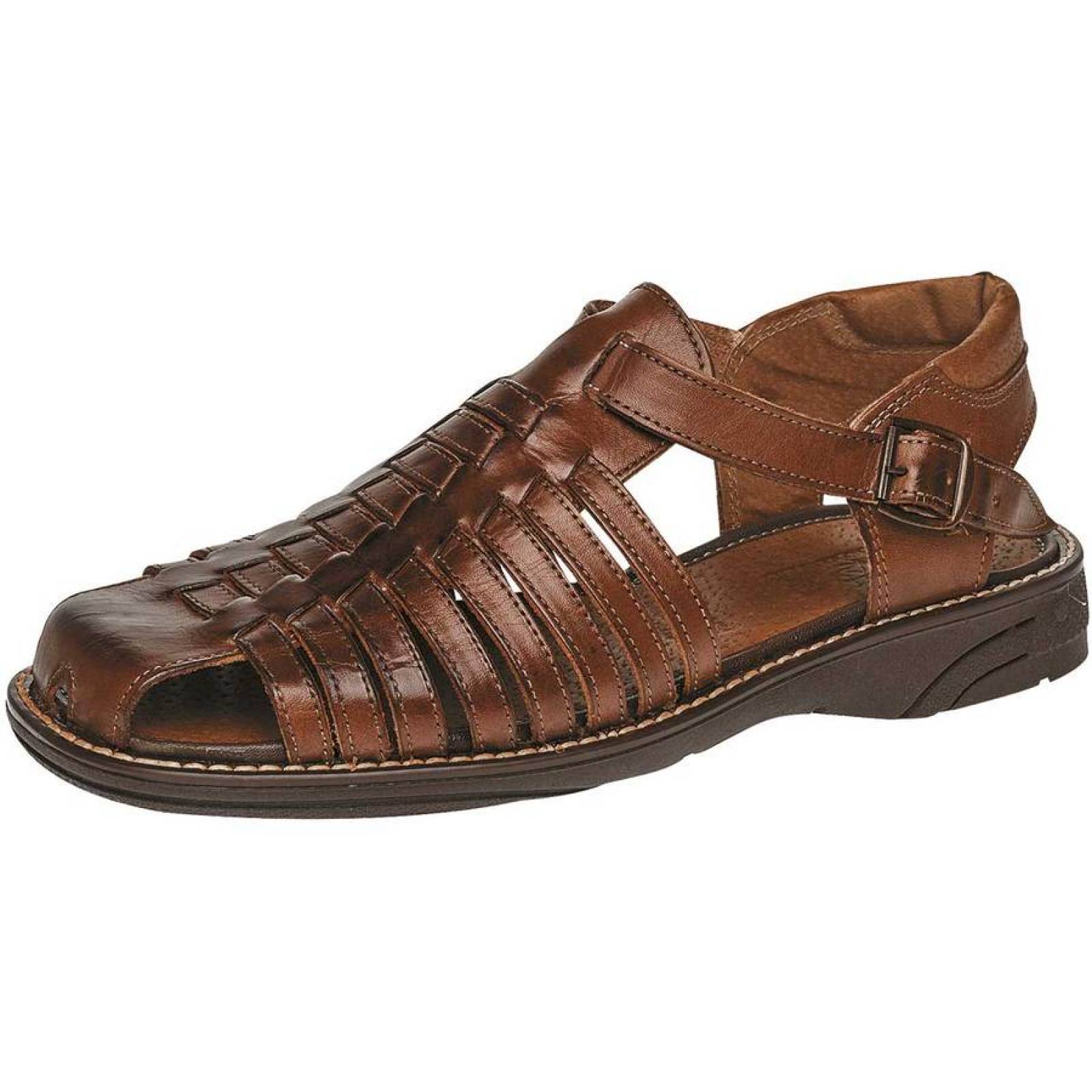 Sandalia Huaraches playera Cafe 58486