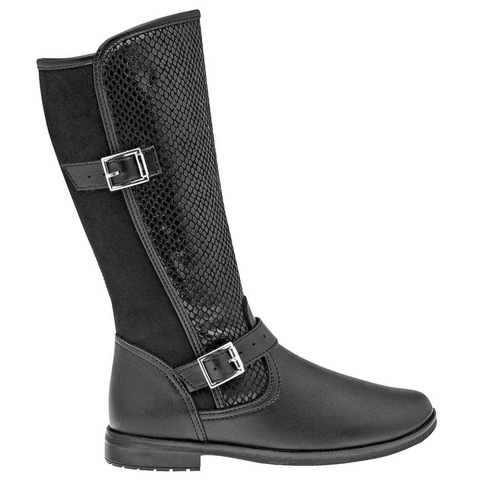 Bota y botín Ensueño Negro 98921