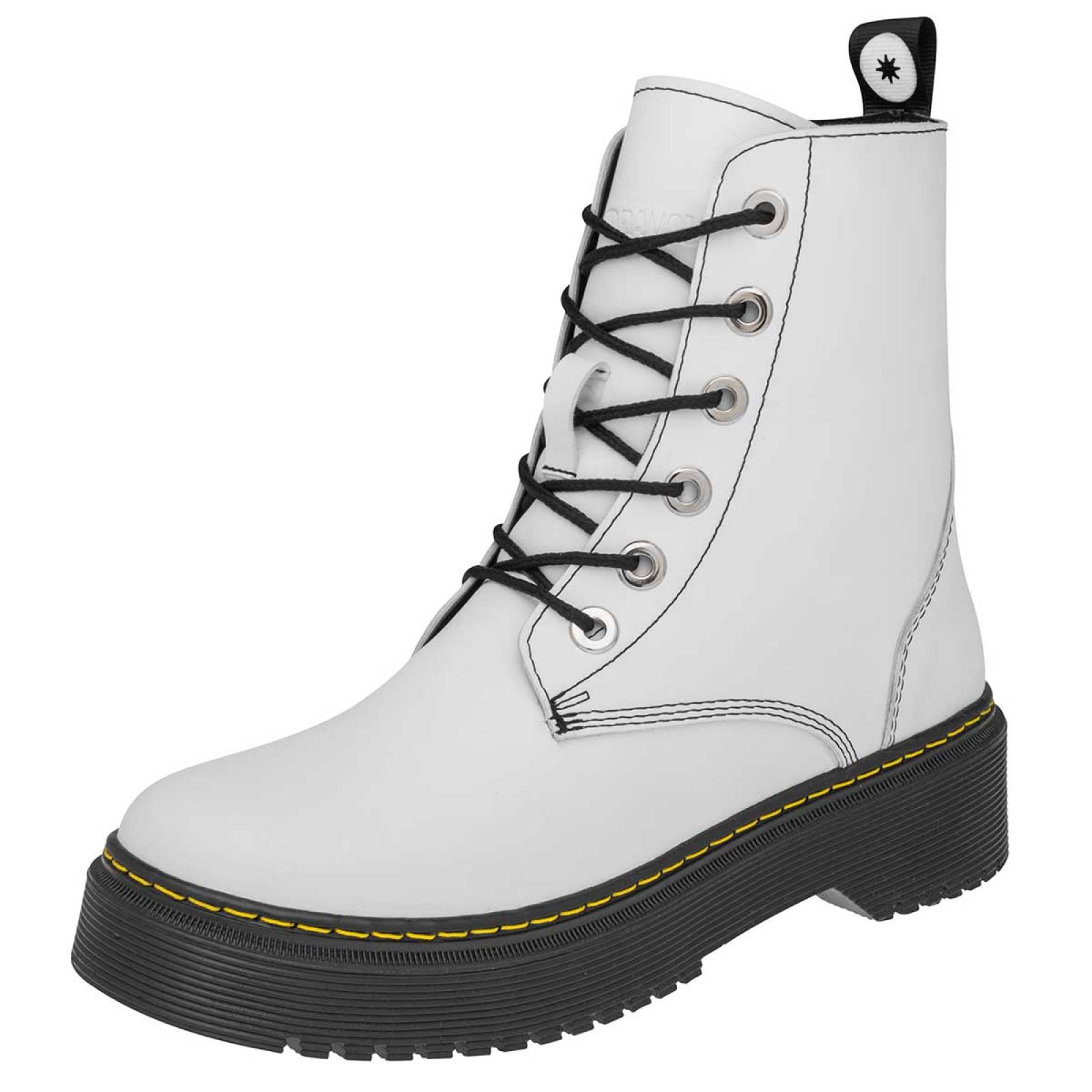 Bota y botín Moramora Blanco 98988