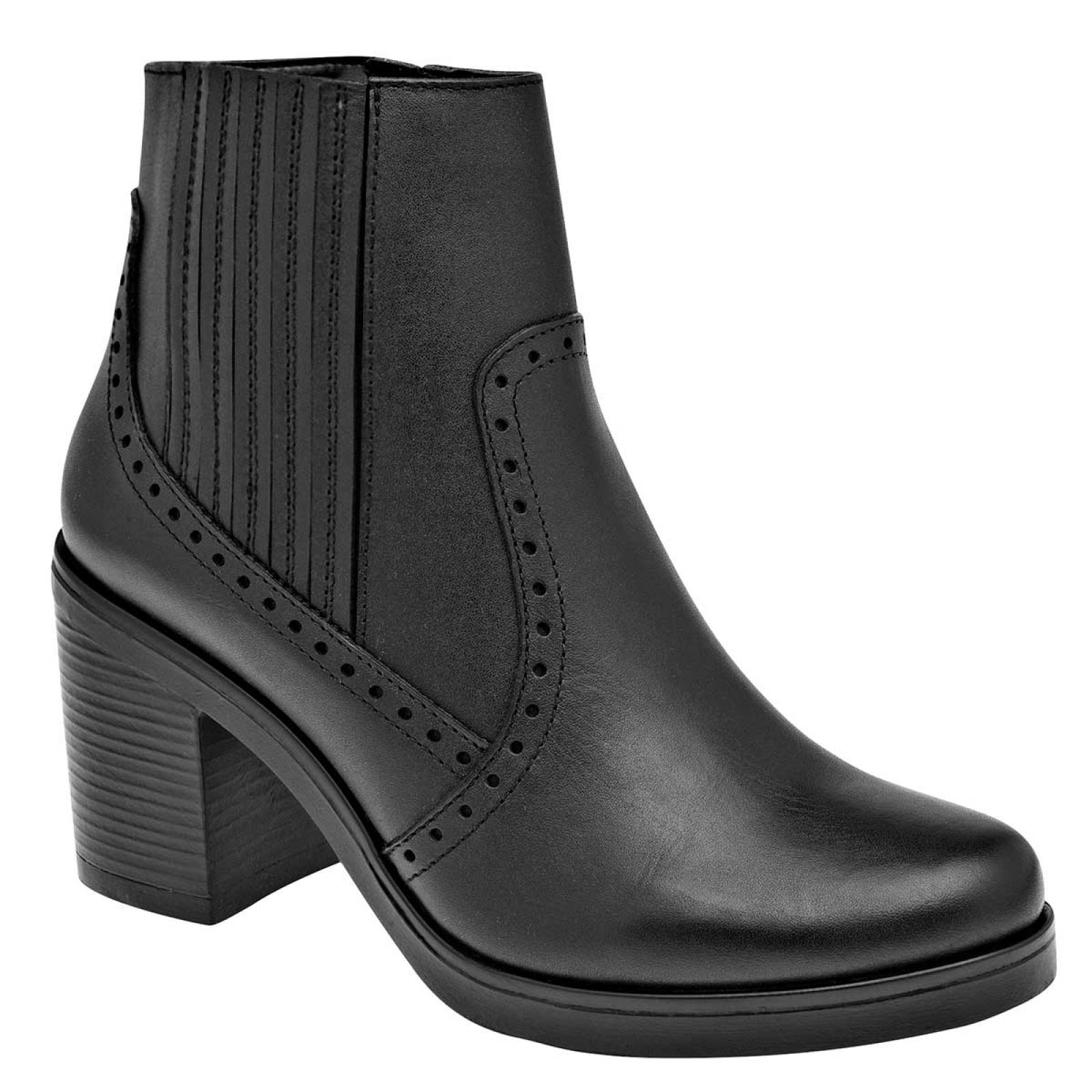Bota y botín Seducta Negro 98163