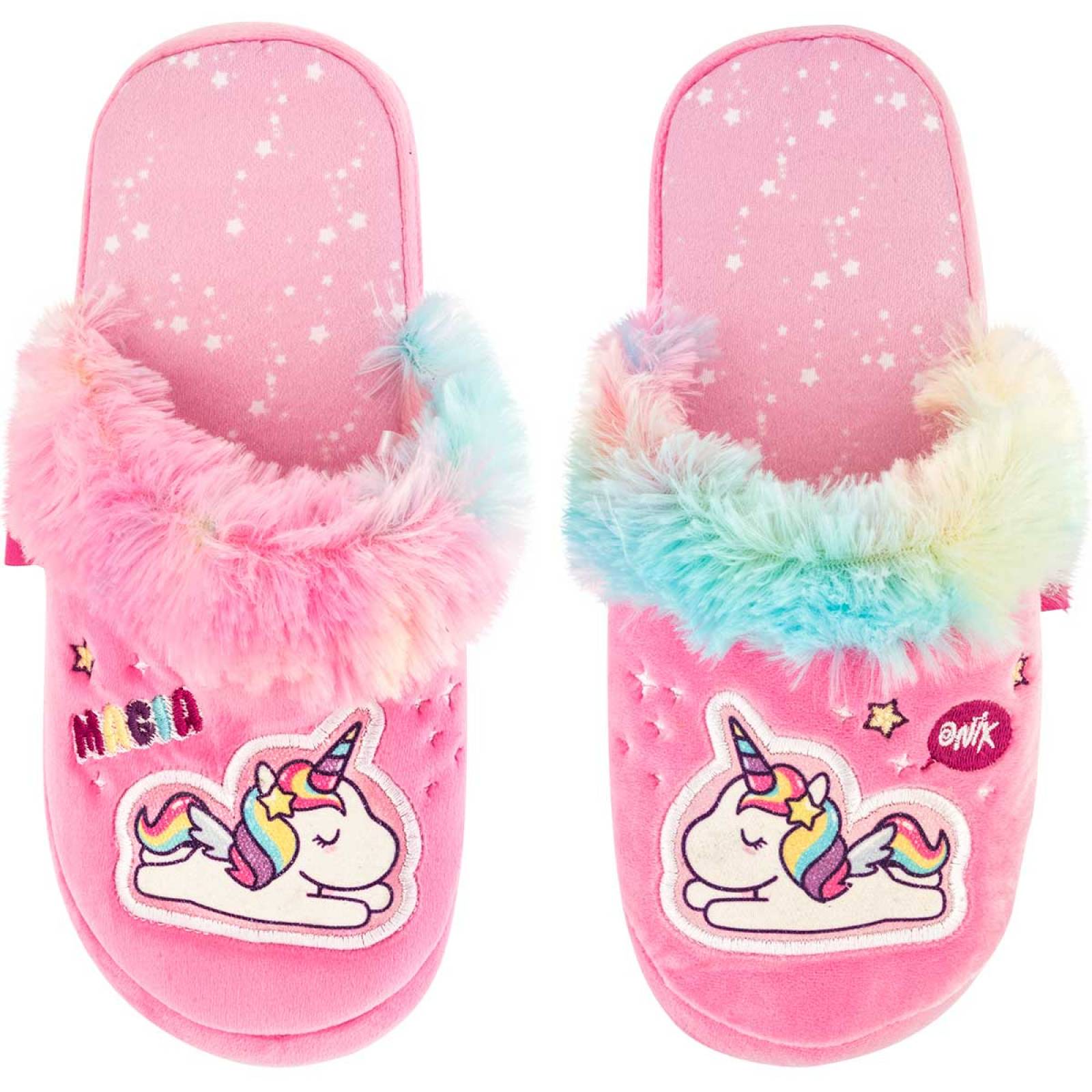 Pantufla Arra Rosa 100686