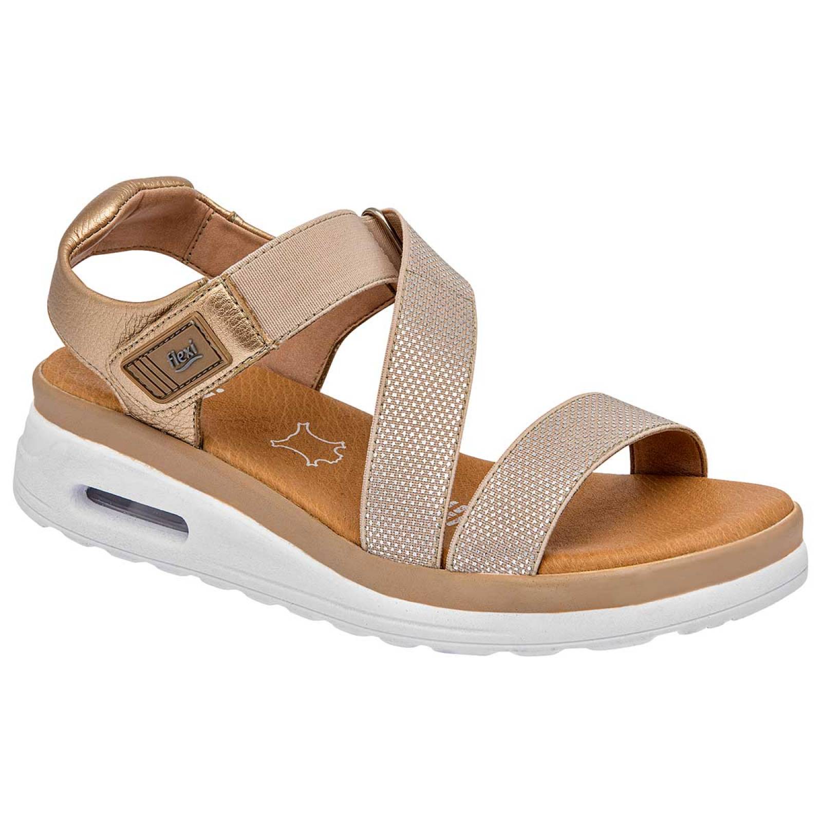 Sandalia Flexi Oro 100527