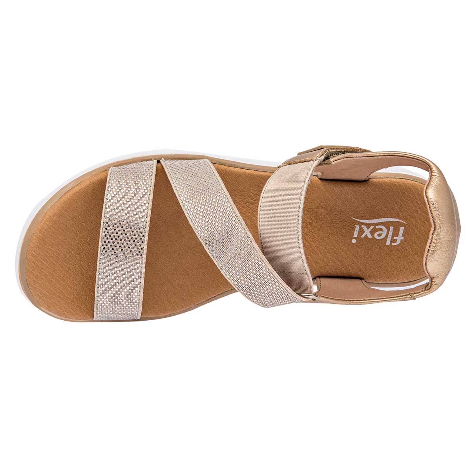 Sandalia Flexi Oro 100527