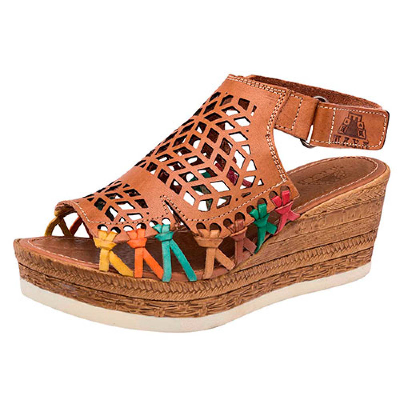 Sandalia Huaraches playera Camel 94554