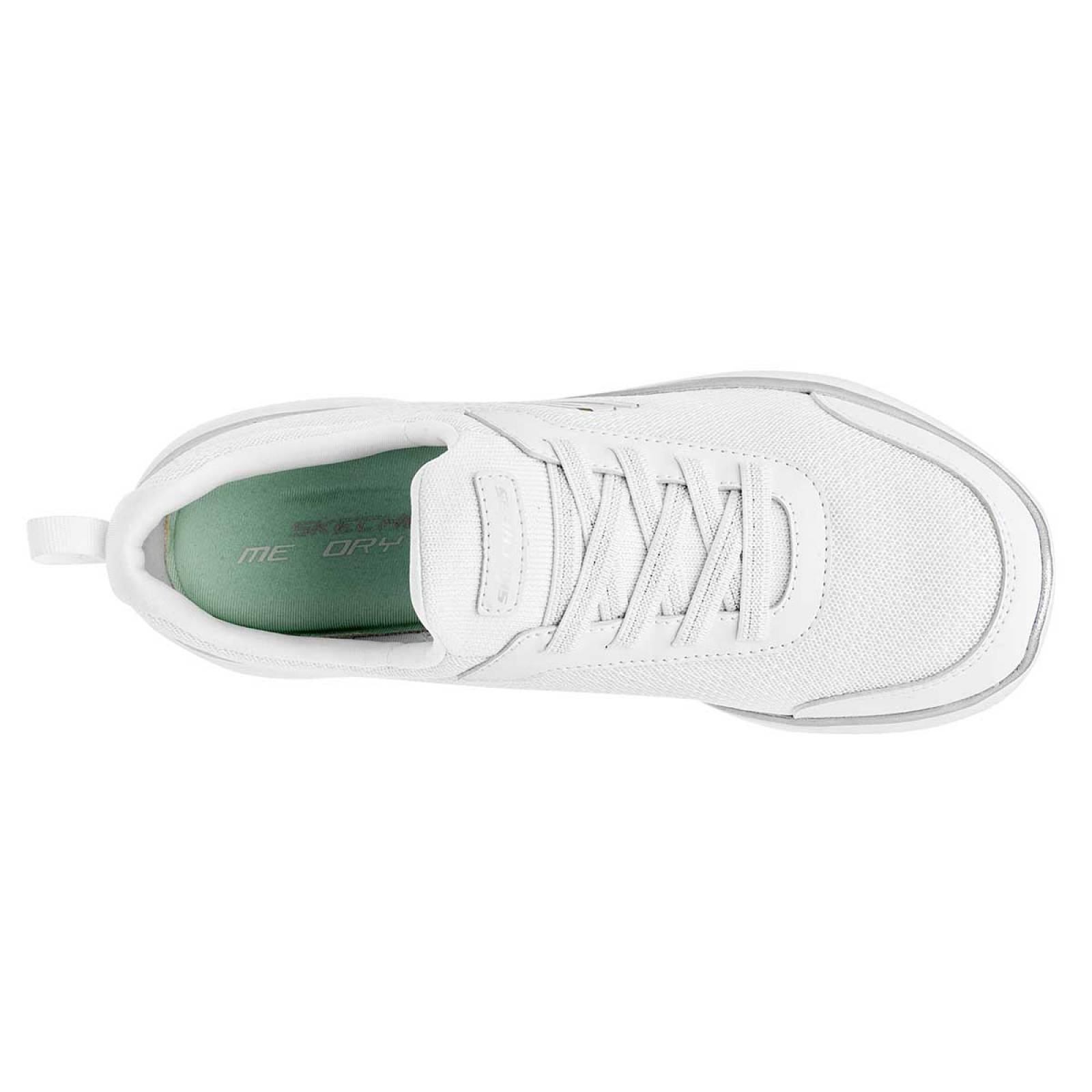 Tenis Skechers Blanco 102914