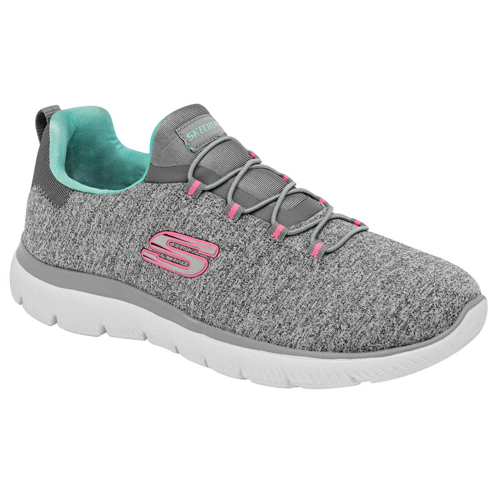 Tenis Skechers Gris 93843