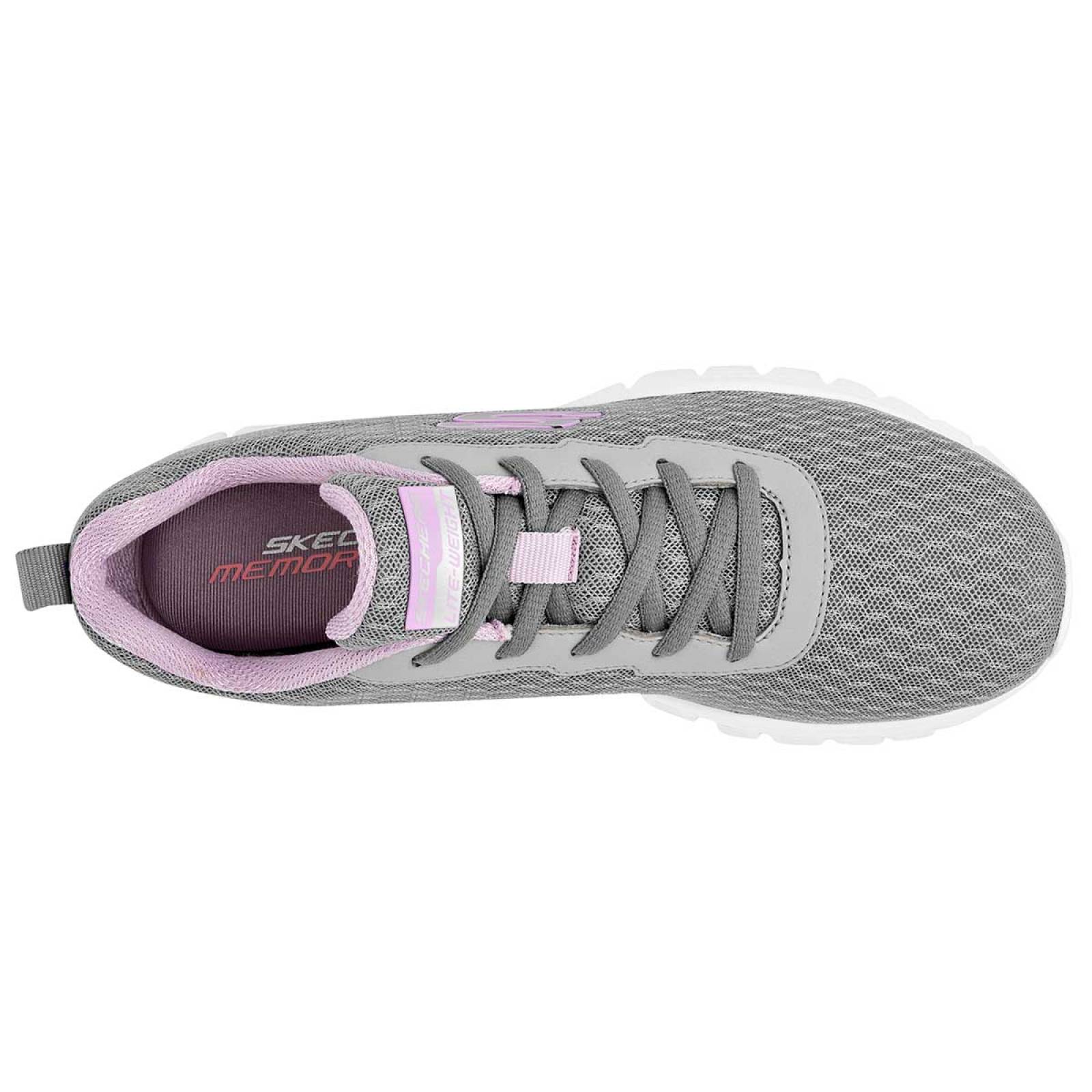 Tenis Skechers Gris 106485