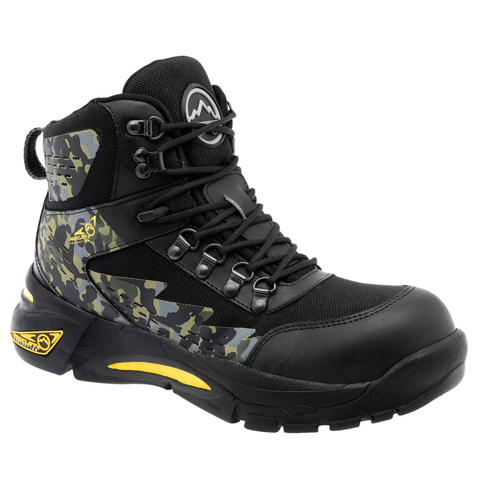 Bota y botin Cliff Negro 108423