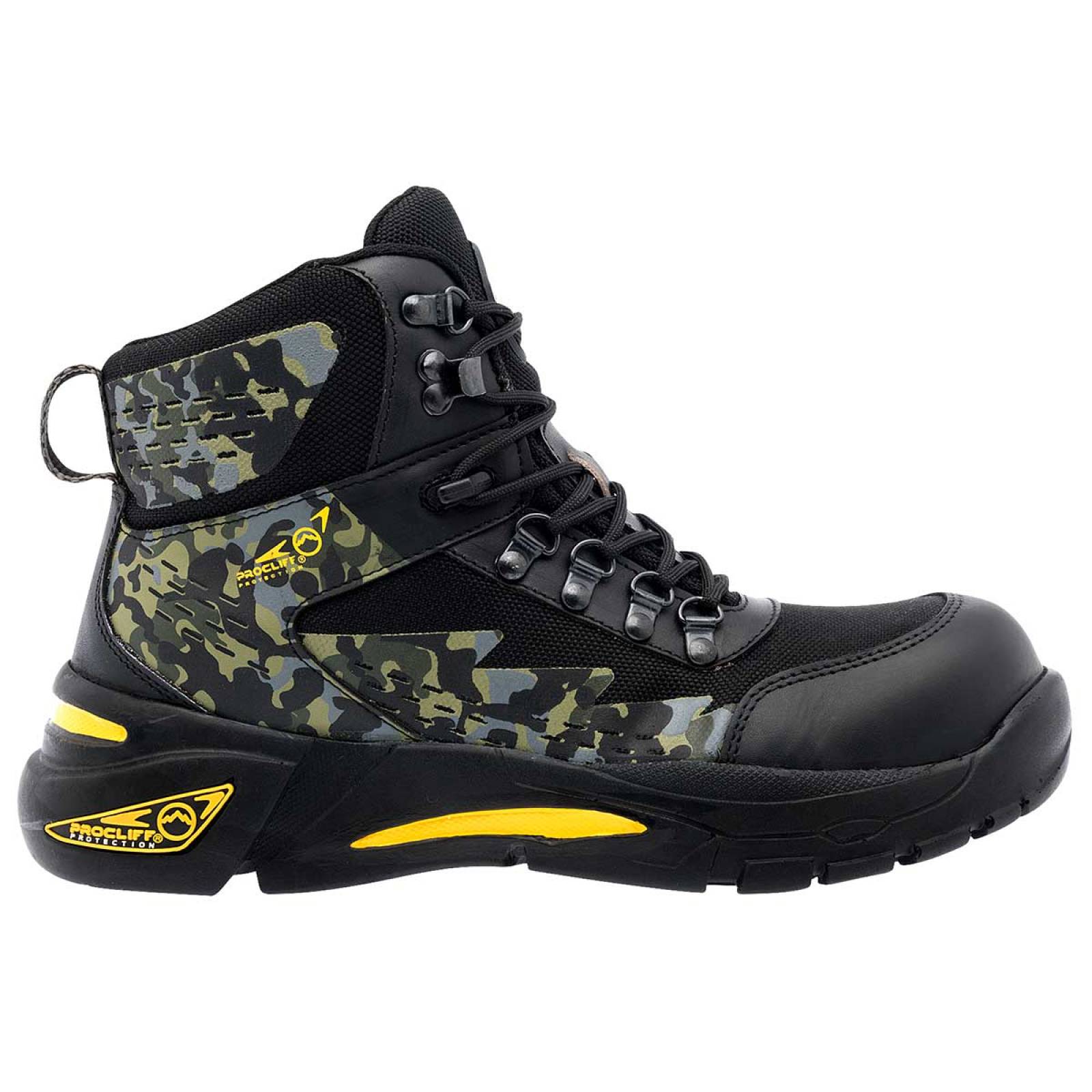Bota y botin Cliff Negro 108423
