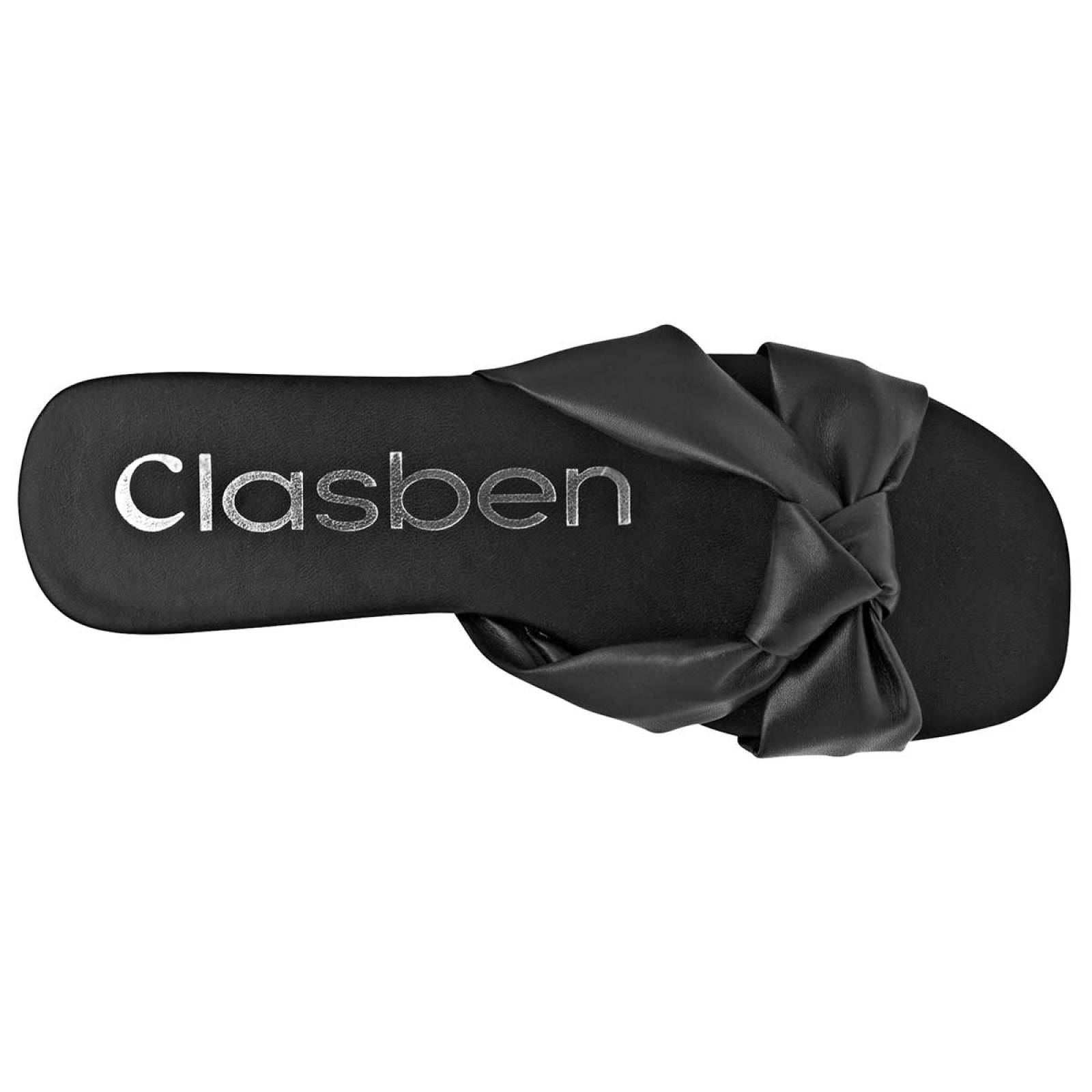 Sandalia Clasben Negro 108396