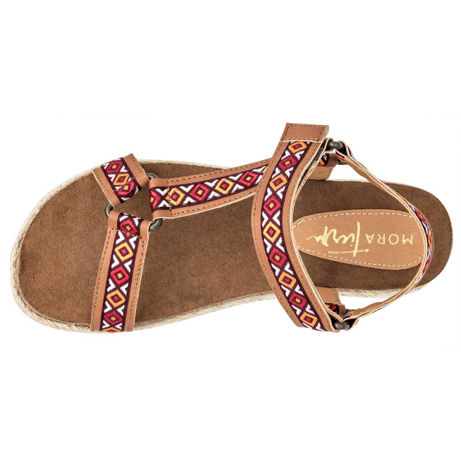 Sandalia Mora tierra Camel 109065