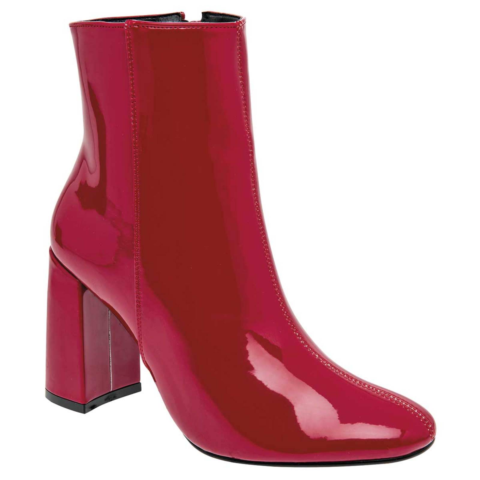 Bota y botin Lady paulina Rojo 112401