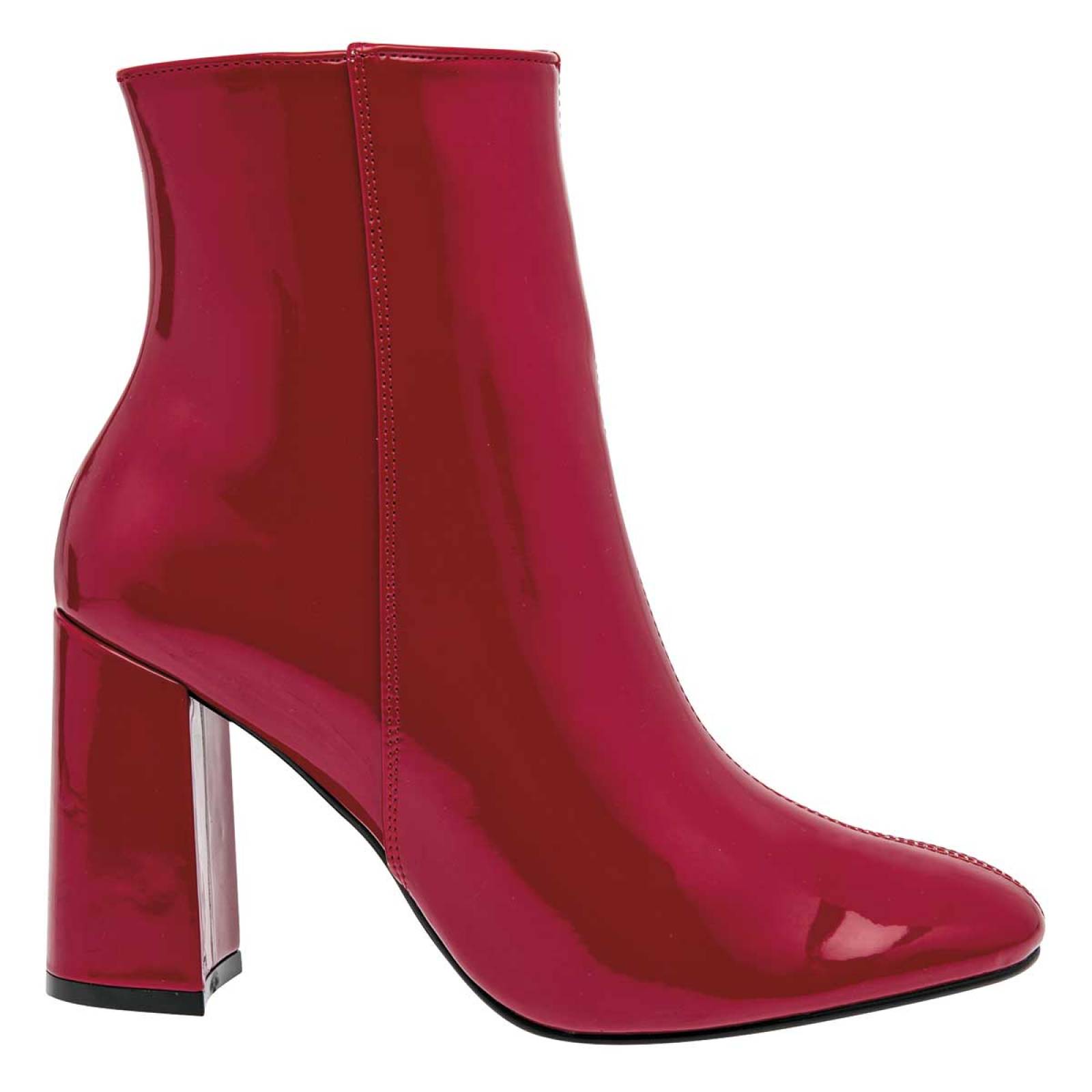 Bota y botin Lady paulina Rojo 112401