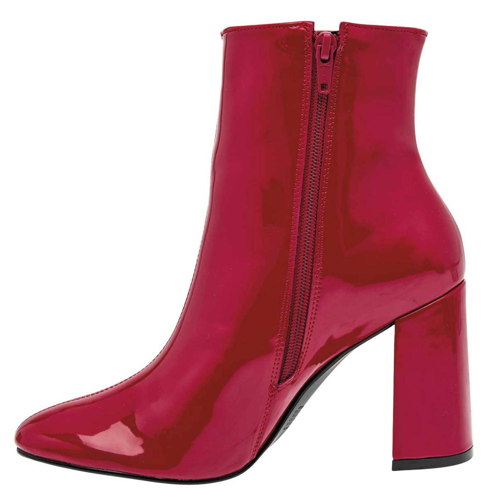 Bota y botin Lady paulina Rojo 112401