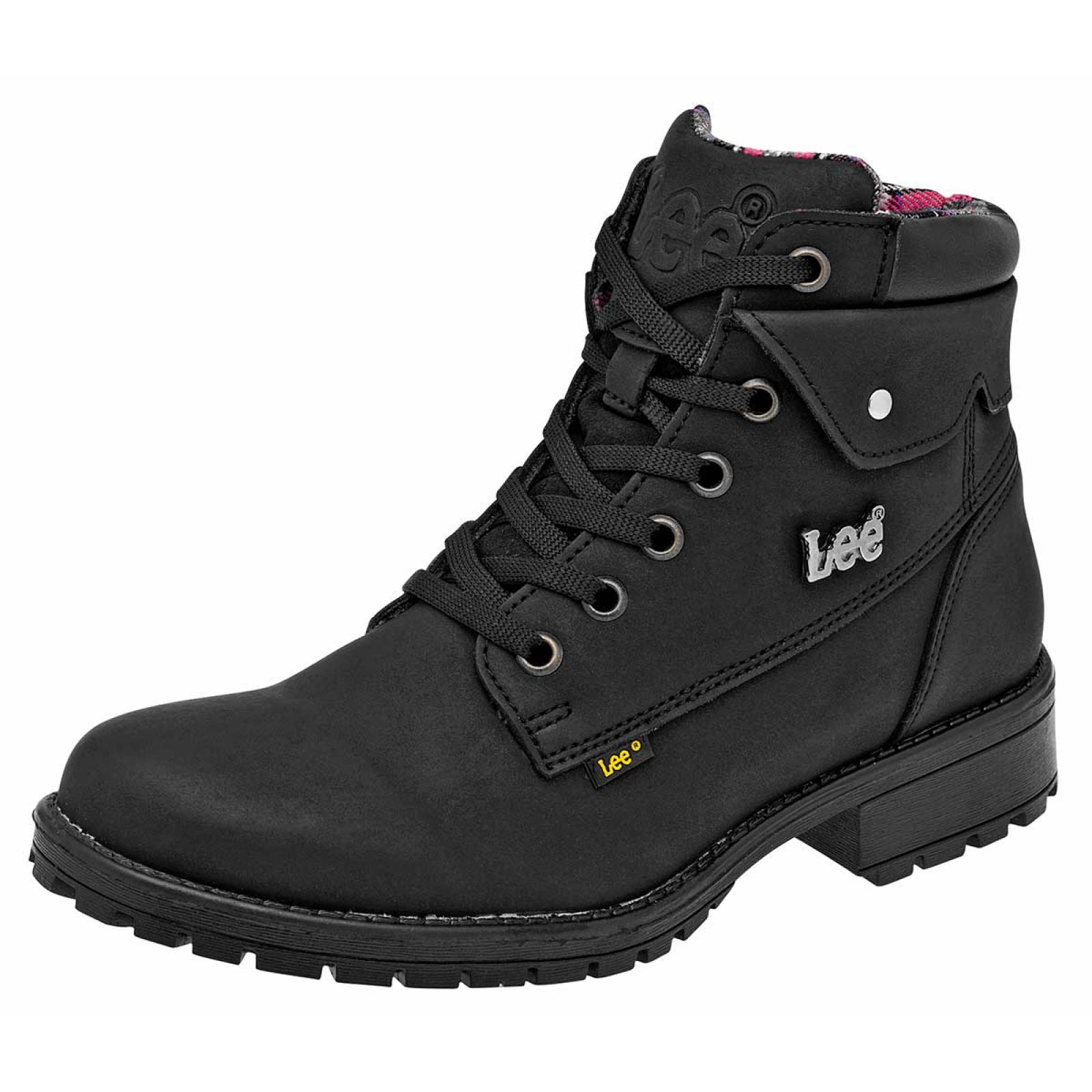 Bota y botin Lee Negro 112416