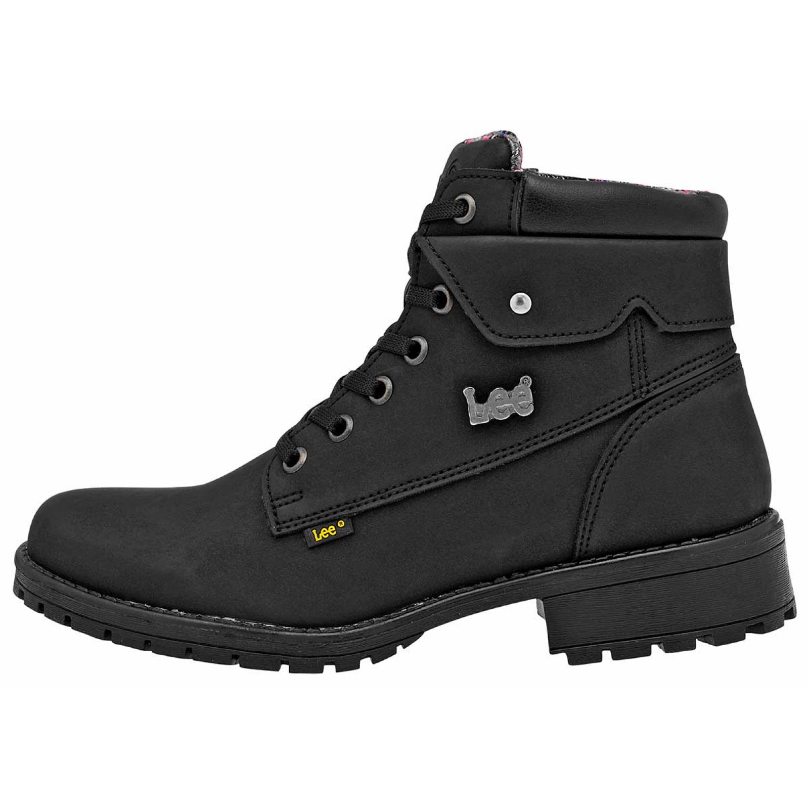 Bota y botin Lee Negro 112416